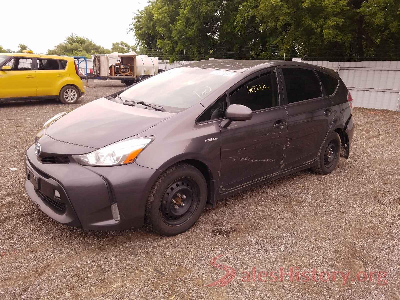 JTDZN3EU4FJ033642 2015 TOYOTA PRIUS