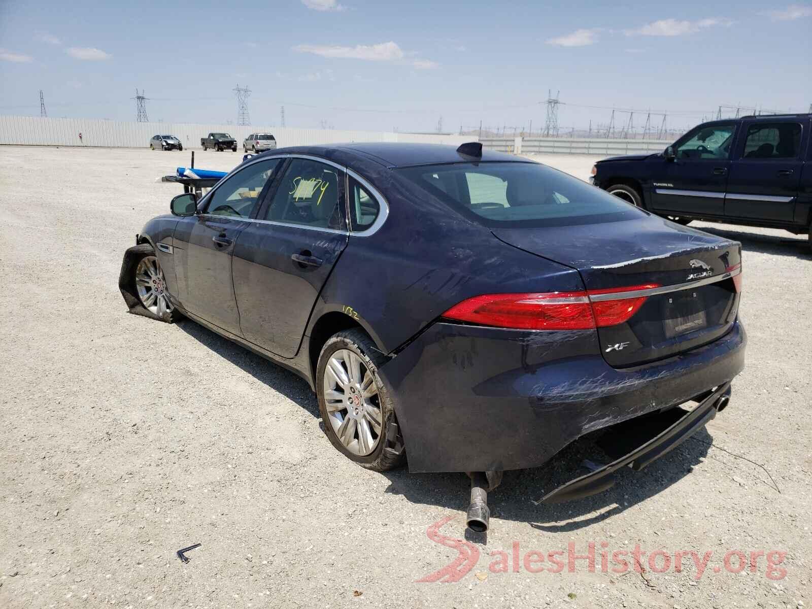 SAJBD4BV3HCY40198 2017 JAGUAR XF