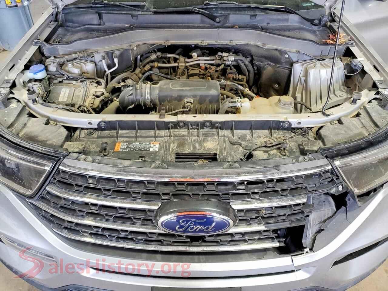 2022 FORD EXPLORER VIN 1FMSK8DH0NGA34757, wheel and tire