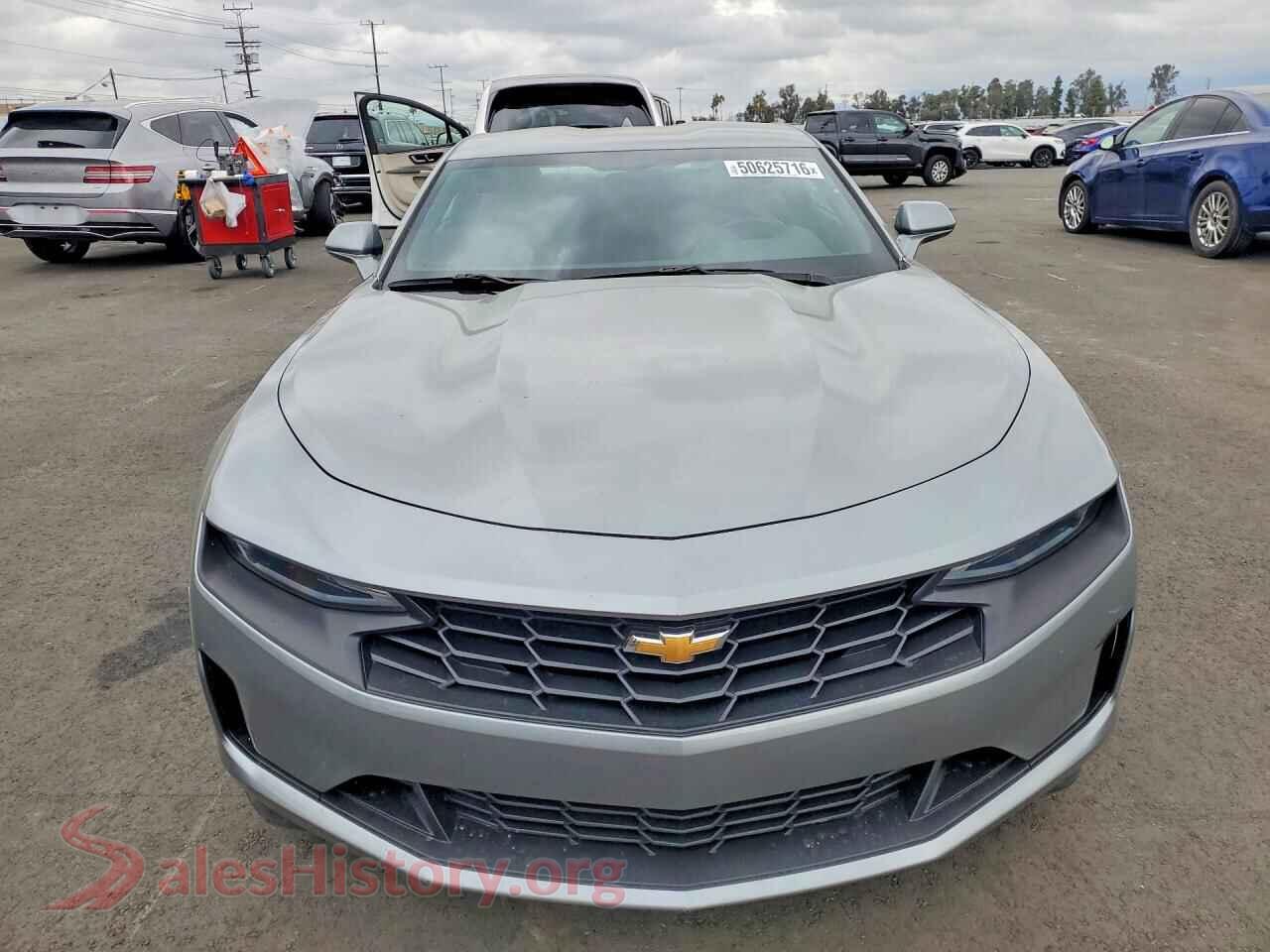 2024 CHEVROLET CAMARO VIN 1G1FB1RS0R0113175, rear view
