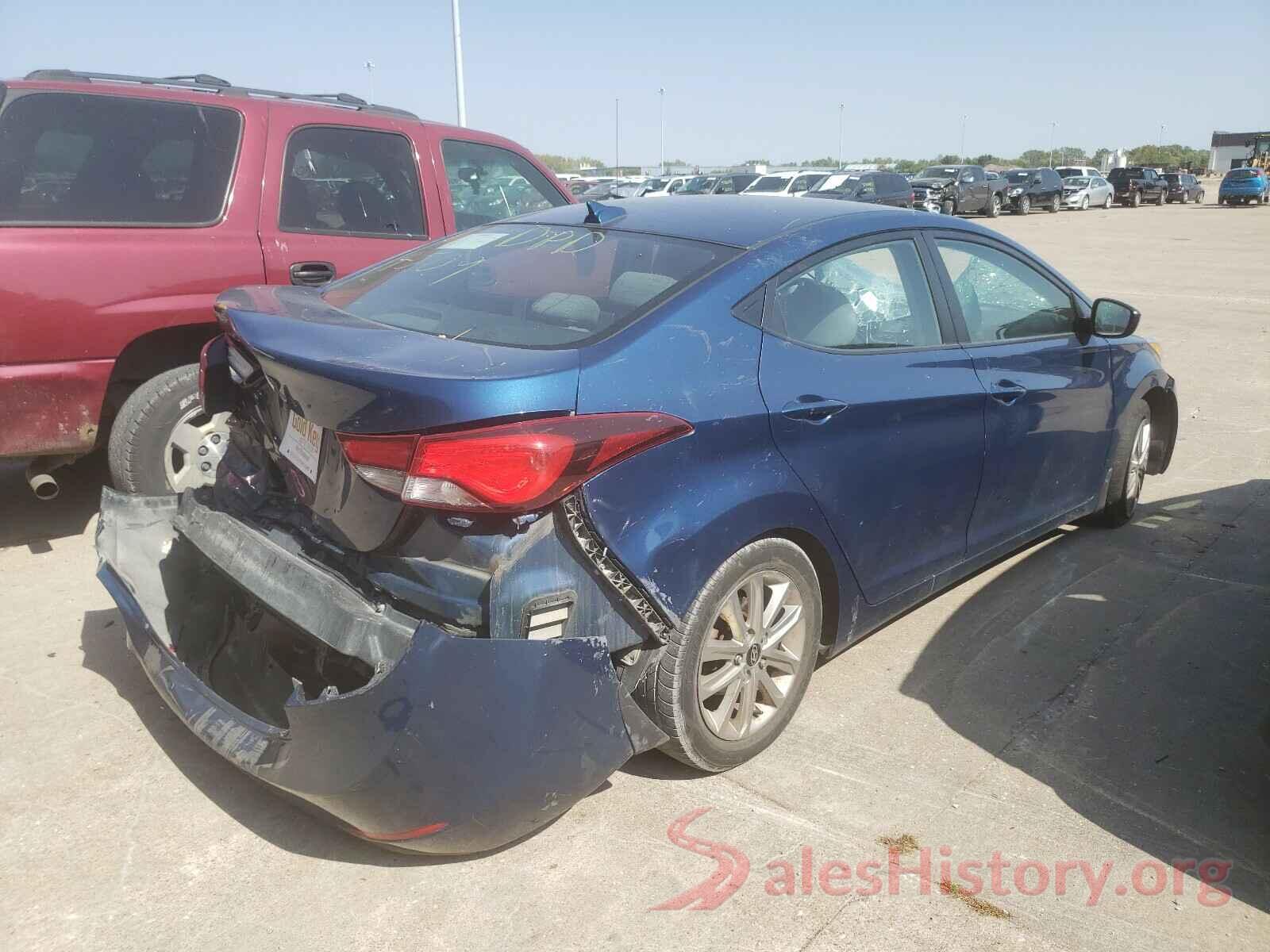 KMHDH4AE2GU544509 2016 HYUNDAI ELANTRA