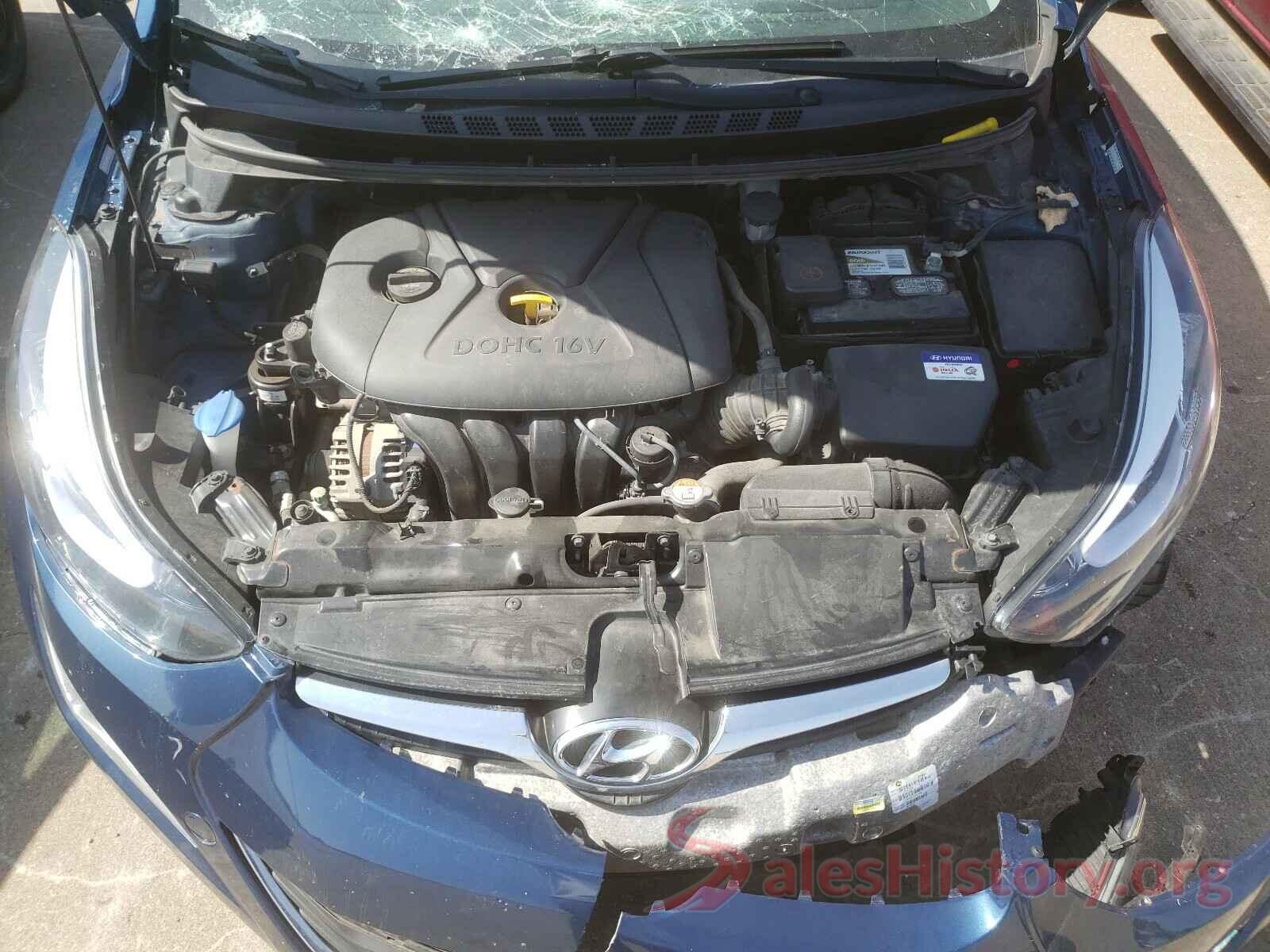 KMHDH4AE2GU544509 2016 HYUNDAI ELANTRA