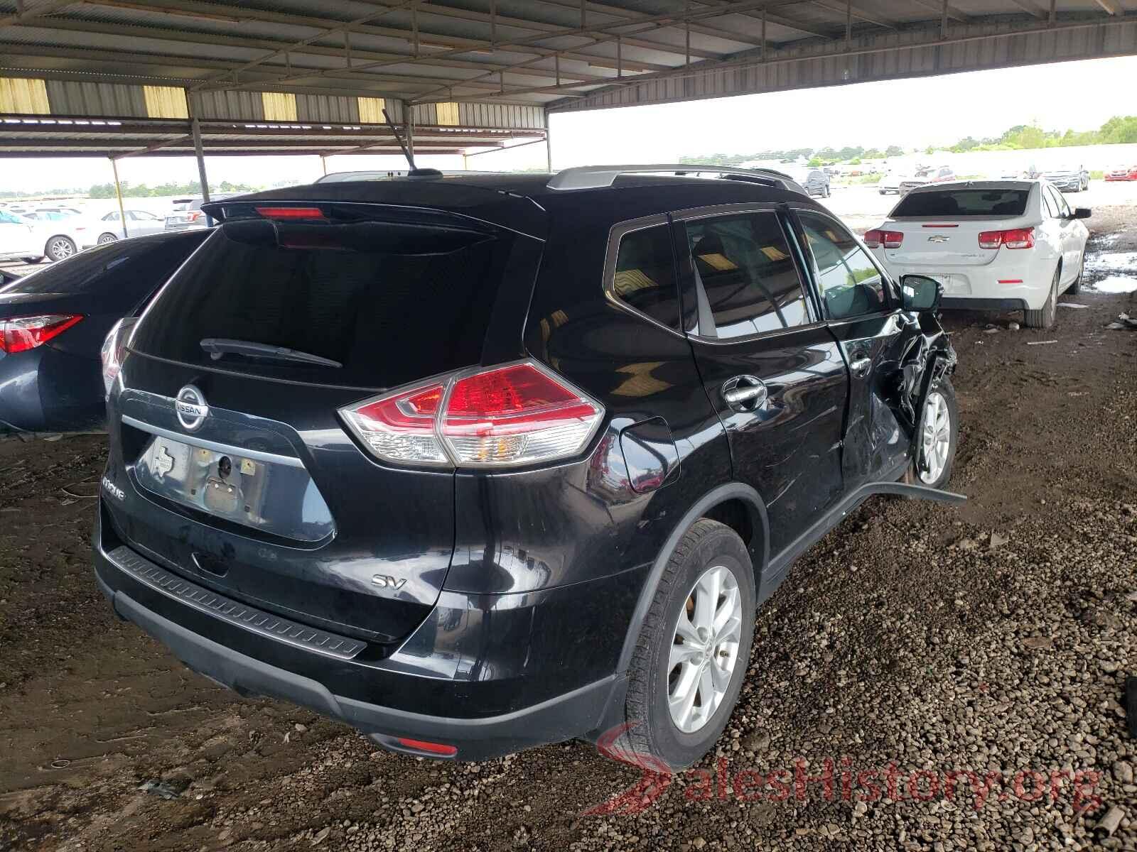 KNMAT2MT4GP661513 2016 NISSAN ROGUE