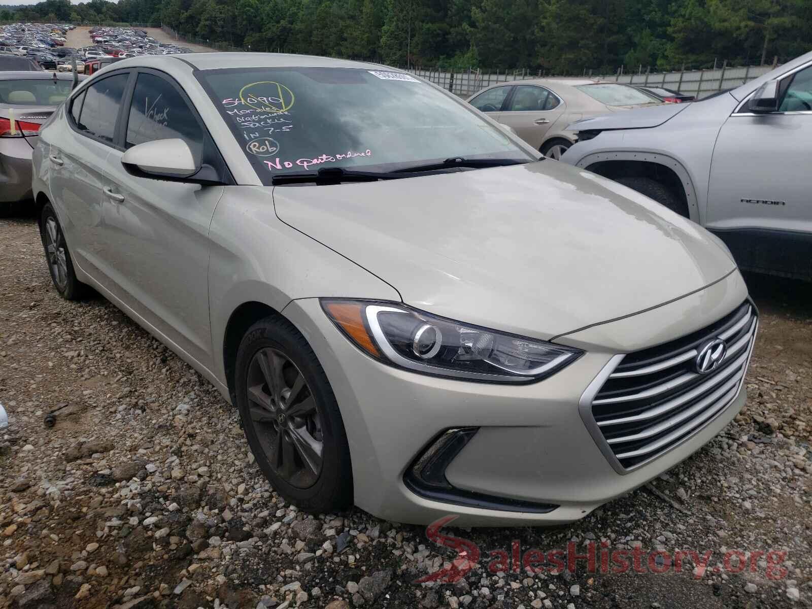 5NPD84LF4HH016296 2017 HYUNDAI ELANTRA