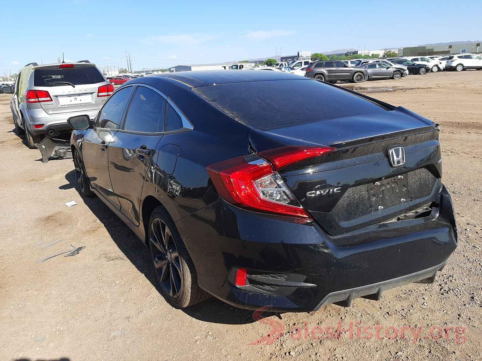 19XFC2F89KE000731 2019 HONDA CIVIC