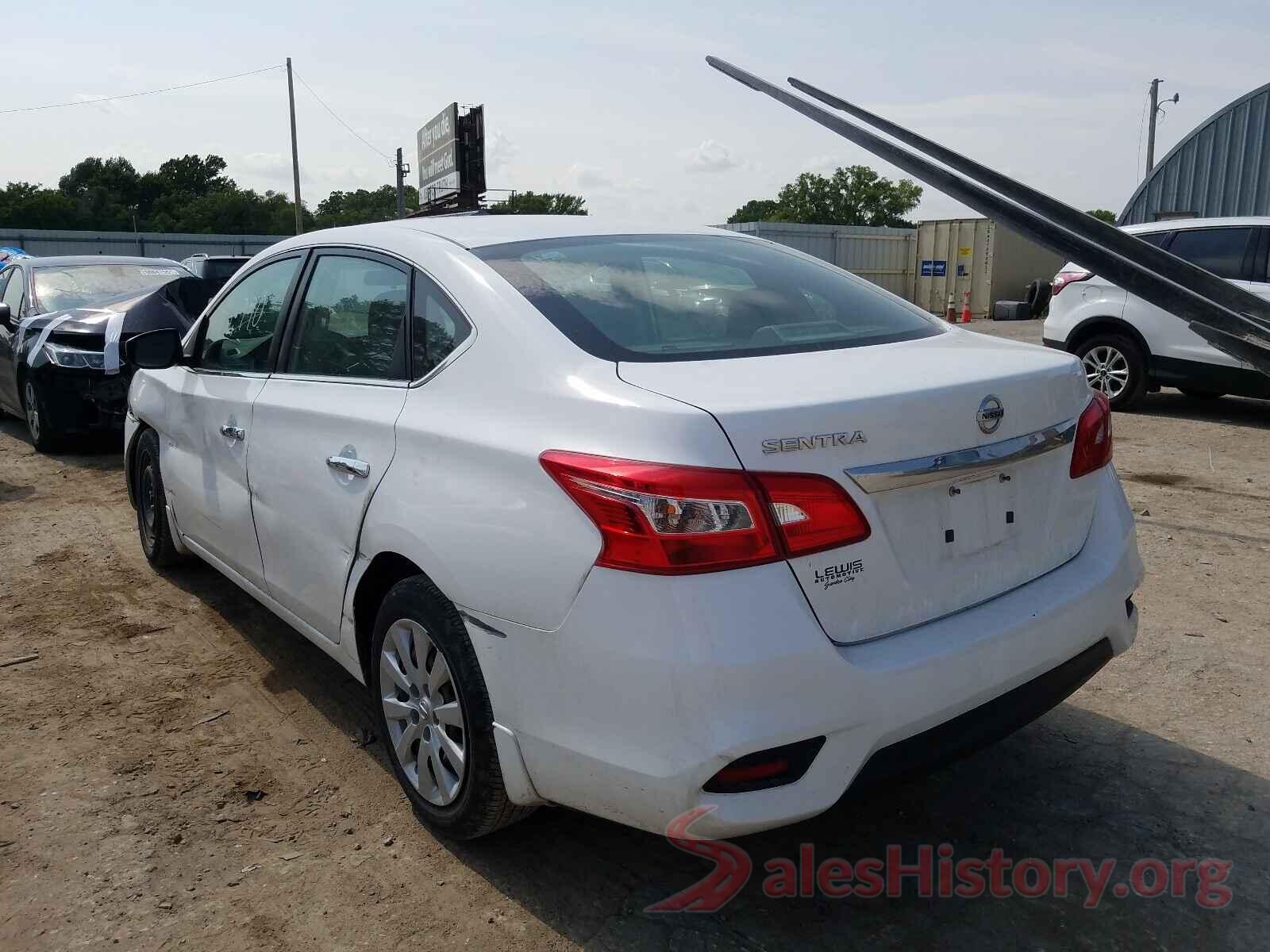 3N1AB7AP3HY336345 2017 NISSAN SENTRA