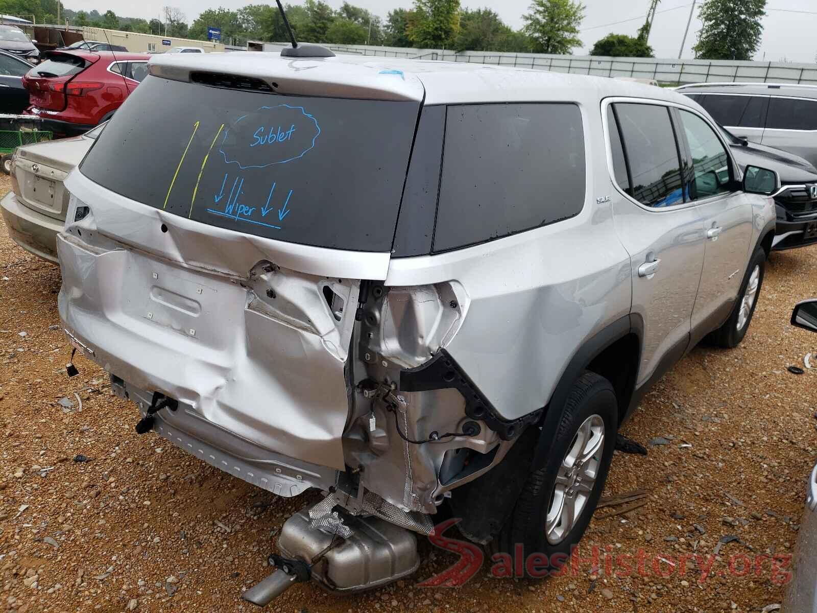 1GKKNKLA8KZ255444 2019 GMC ACADIA