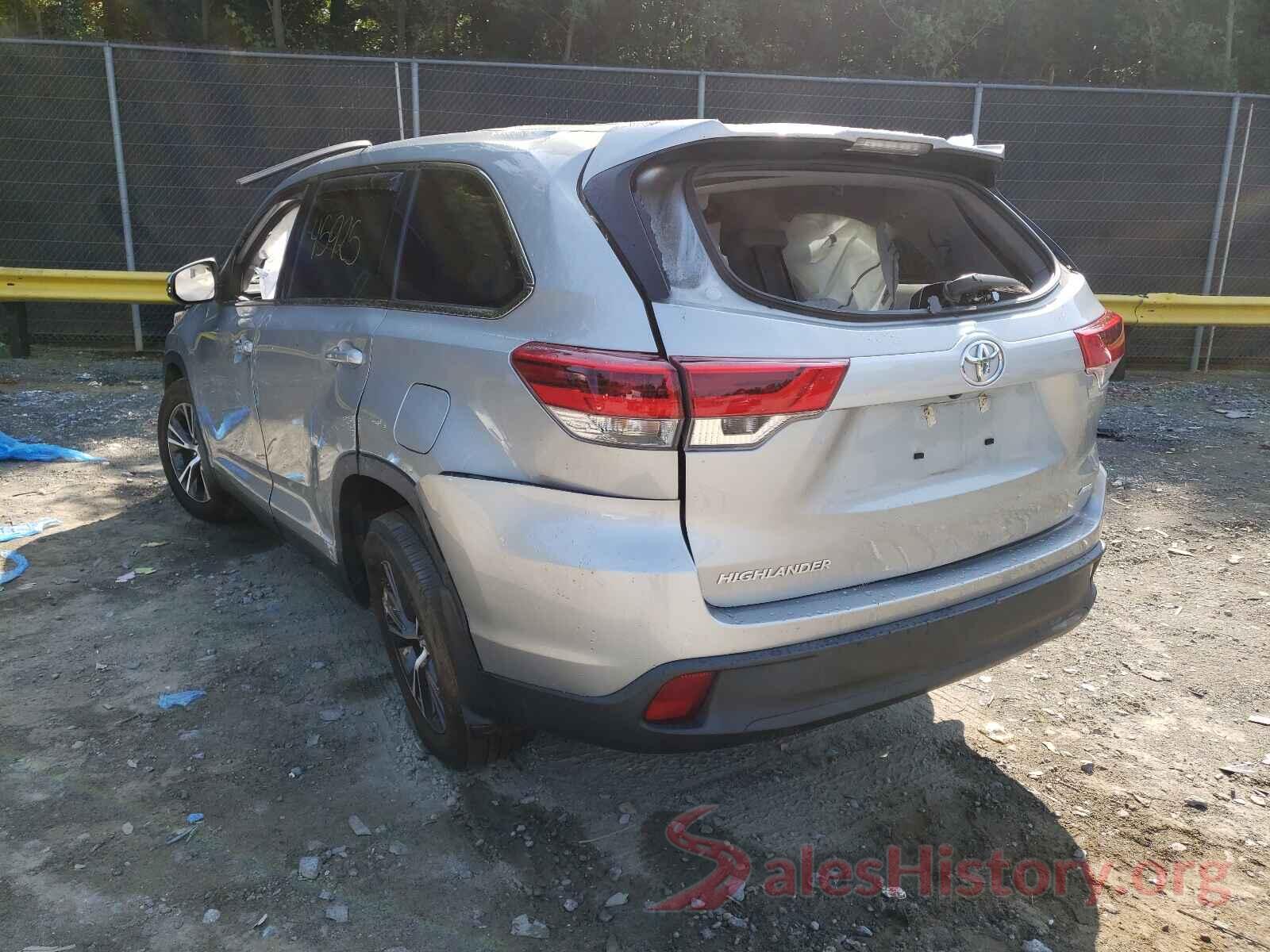 5TDBZRFHXKS944467 2019 TOYOTA HIGHLANDER