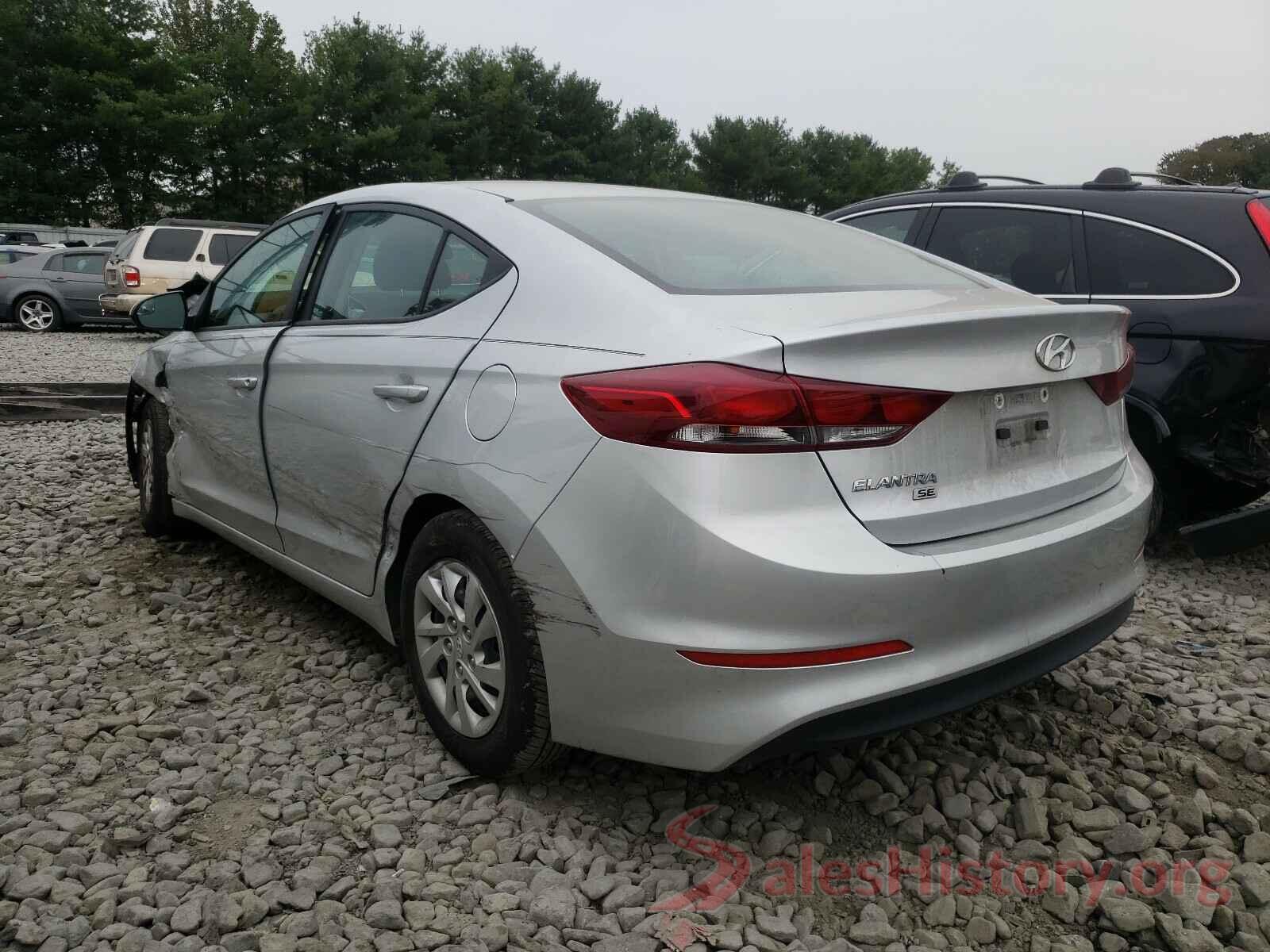 5NPD74LF6JH283383 2018 HYUNDAI ELANTRA