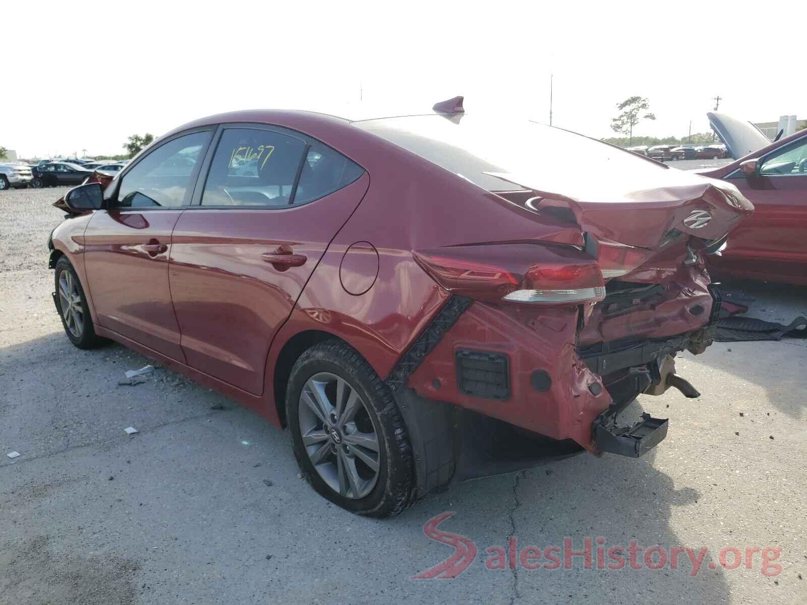 KMHD84LF6HU397845 2017 HYUNDAI ELANTRA