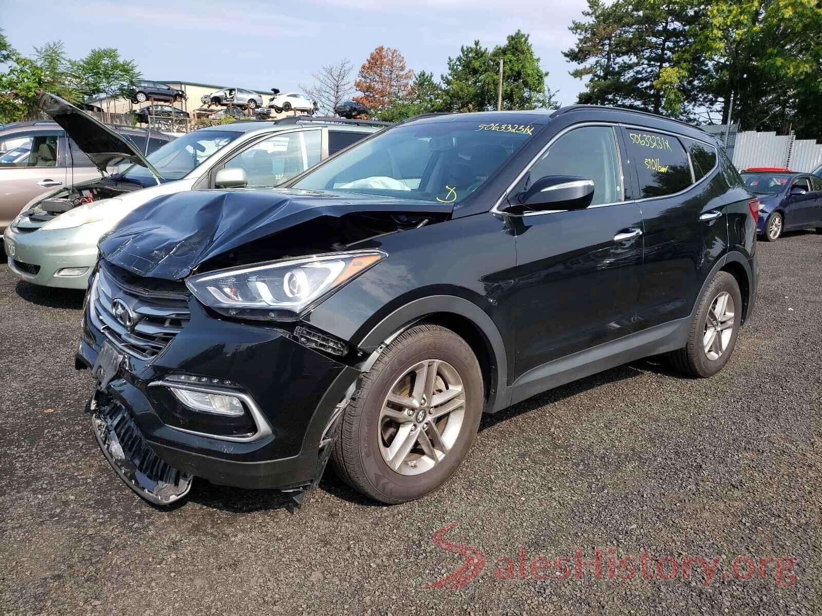 5NMZUDLB8HH036403 2017 HYUNDAI SANTA FE