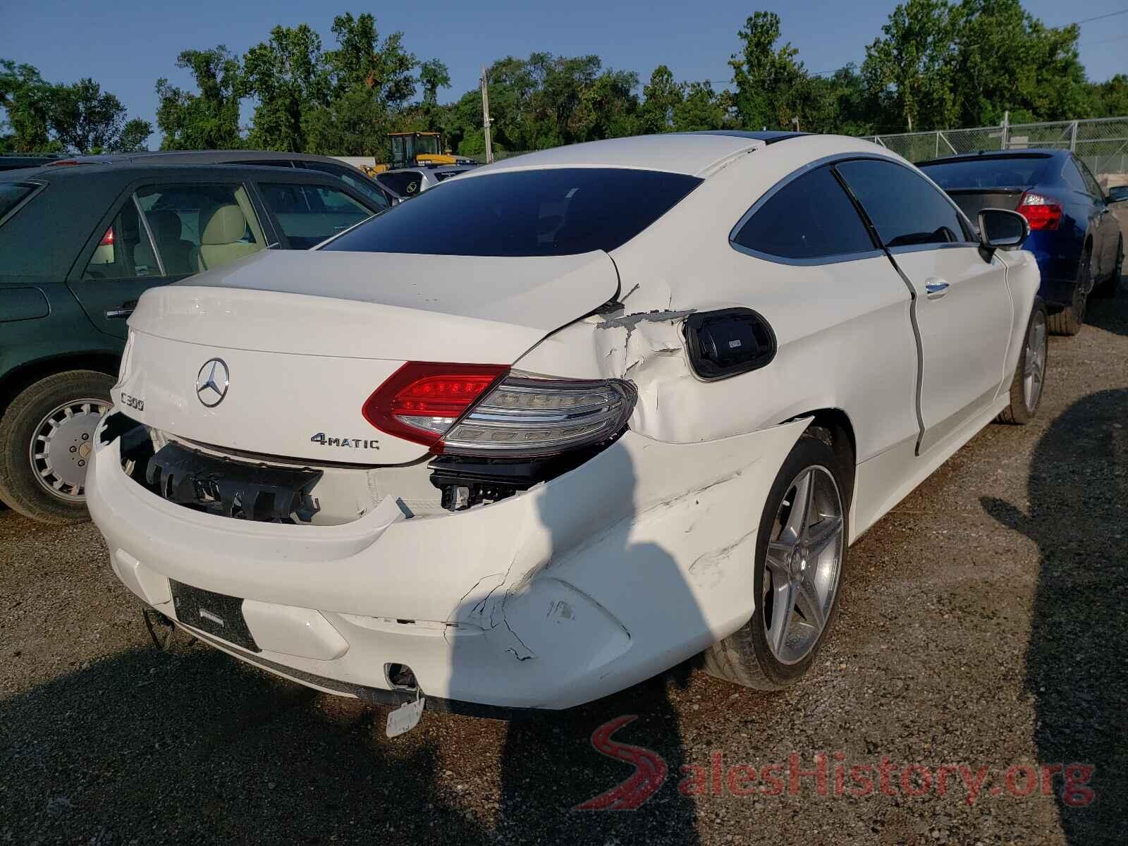 WDDWJ4KB2HF395455 2017 MERCEDES-BENZ C CLASS