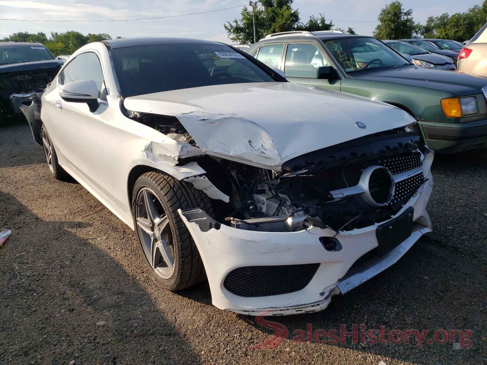 WDDWJ4KB2HF395455 2017 MERCEDES-BENZ C CLASS