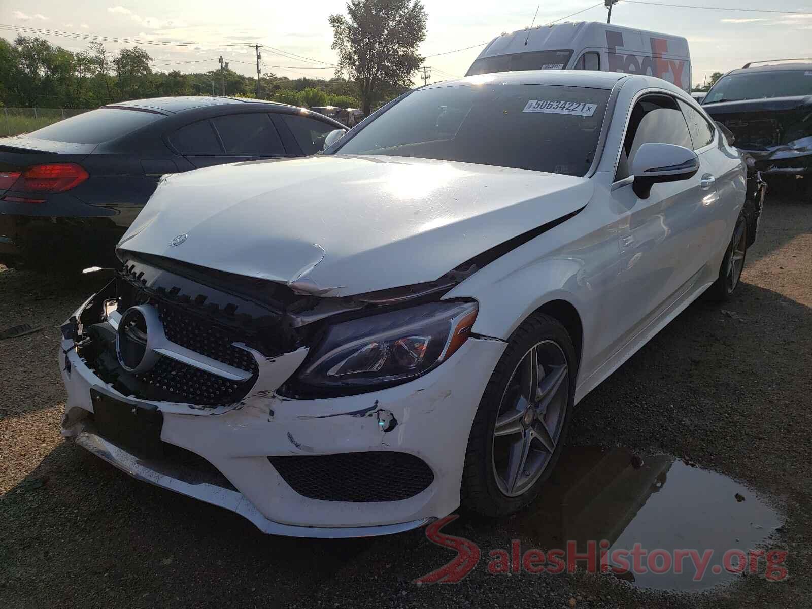 WDDWJ4KB2HF395455 2017 MERCEDES-BENZ C CLASS