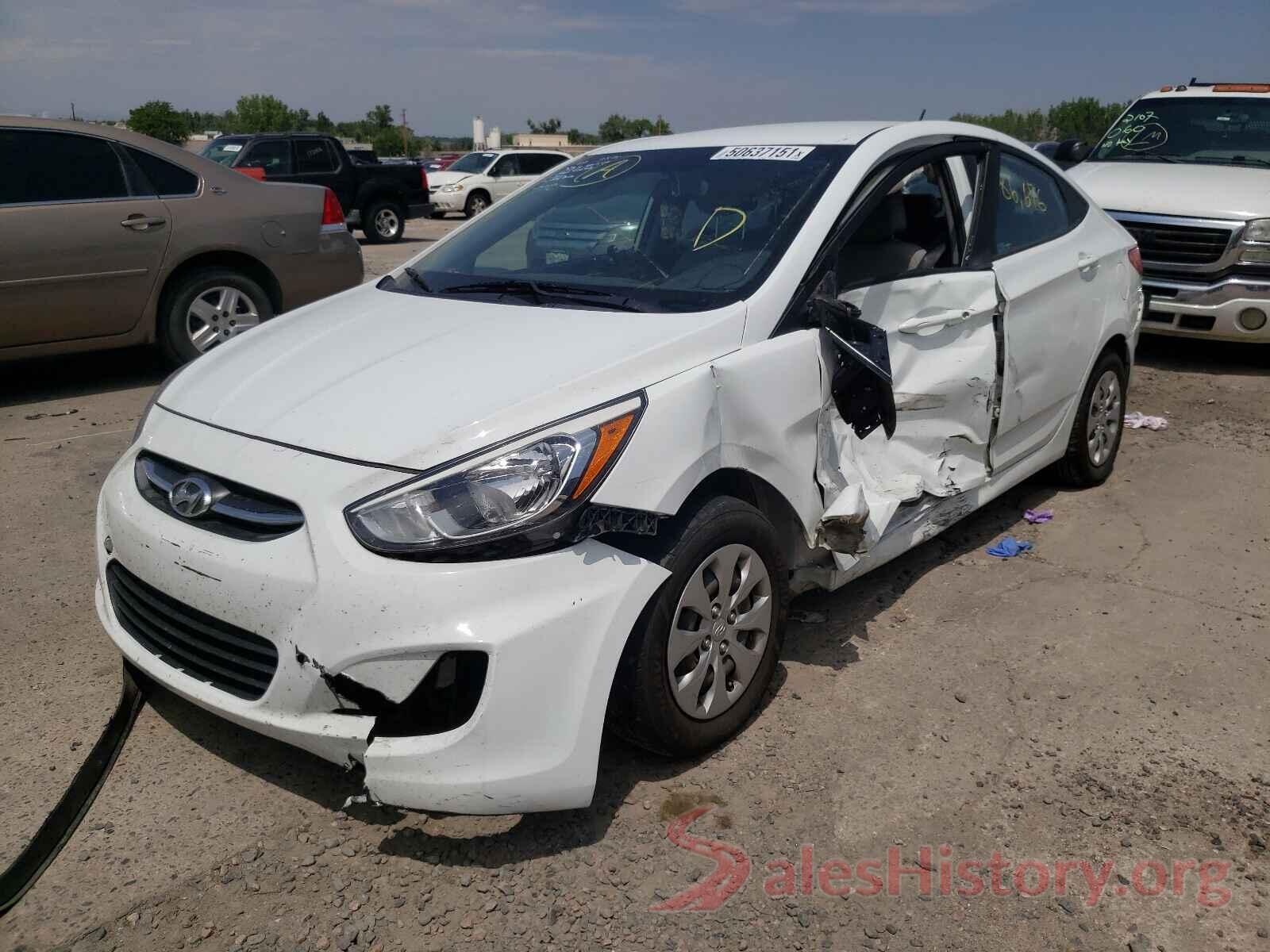 KMHCT4AE2GU159879 2016 HYUNDAI ACCENT