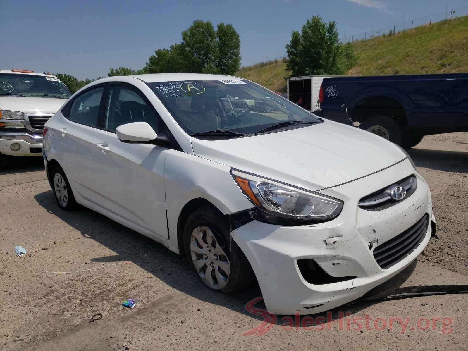 KMHCT4AE2GU159879 2016 HYUNDAI ACCENT