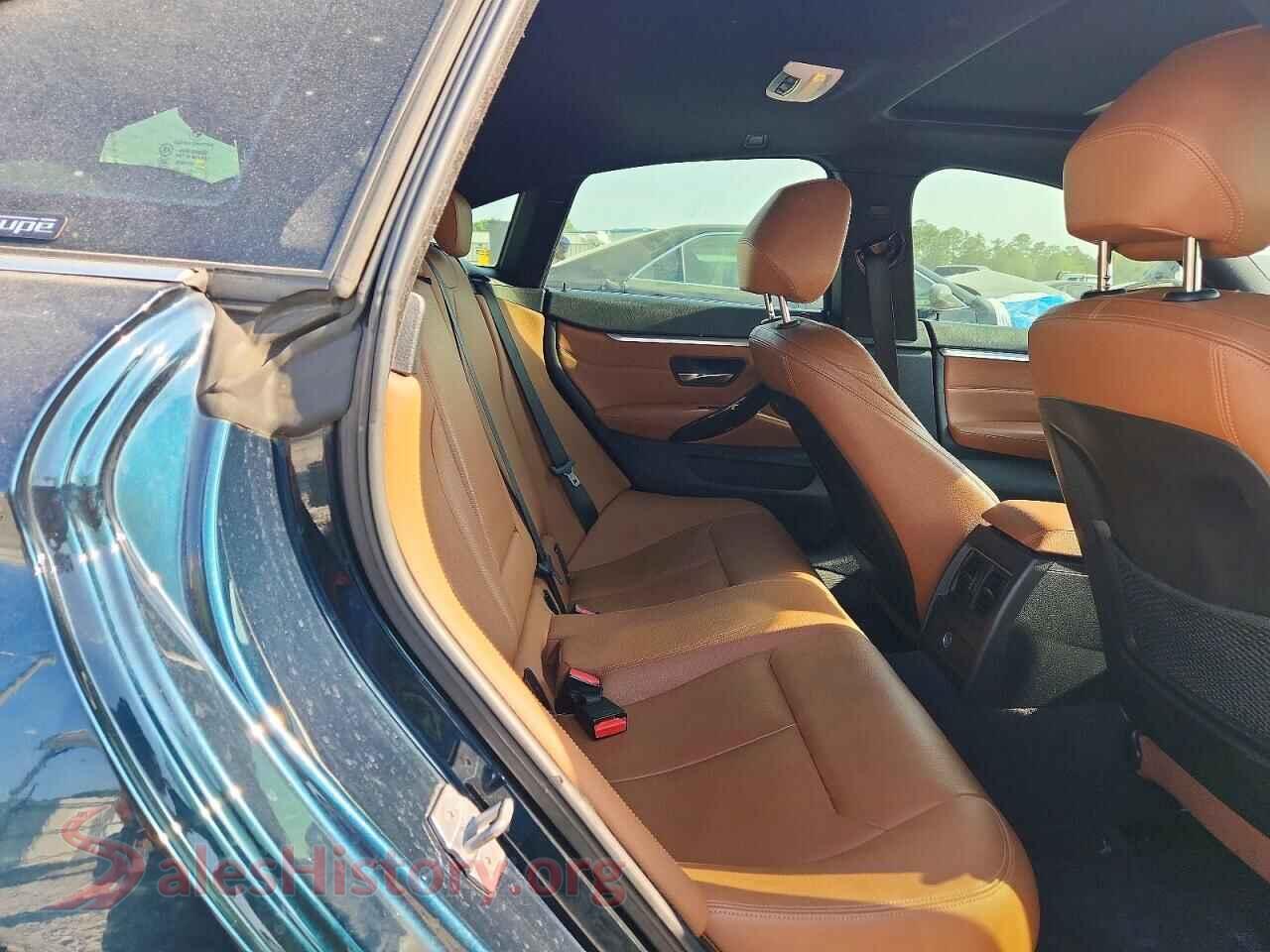 2017 BMW 4 SERIES VIN WBA4F7C34HG789591, odometer mileage