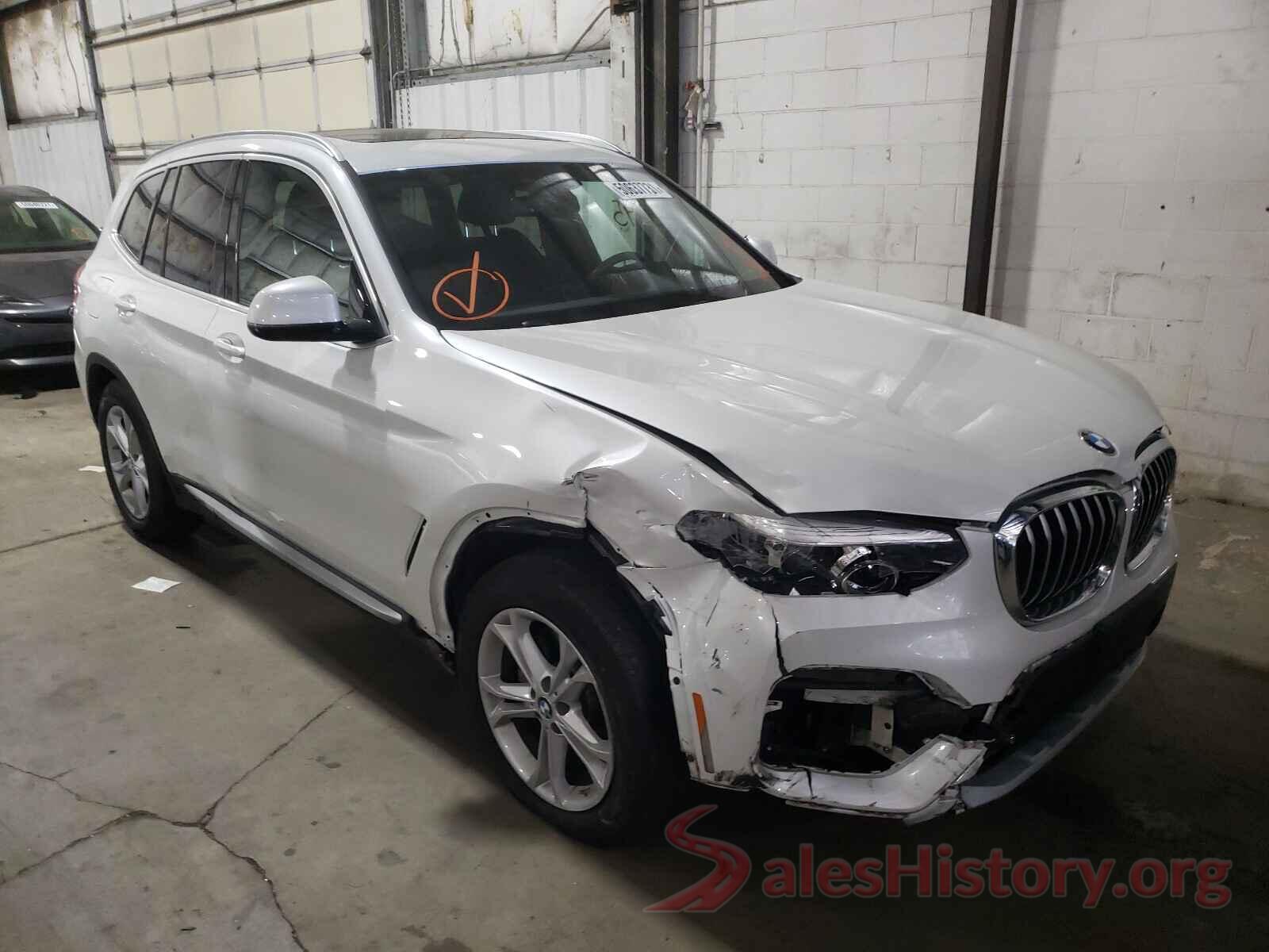 5UXTY5C09LLT32342 2020 BMW X3