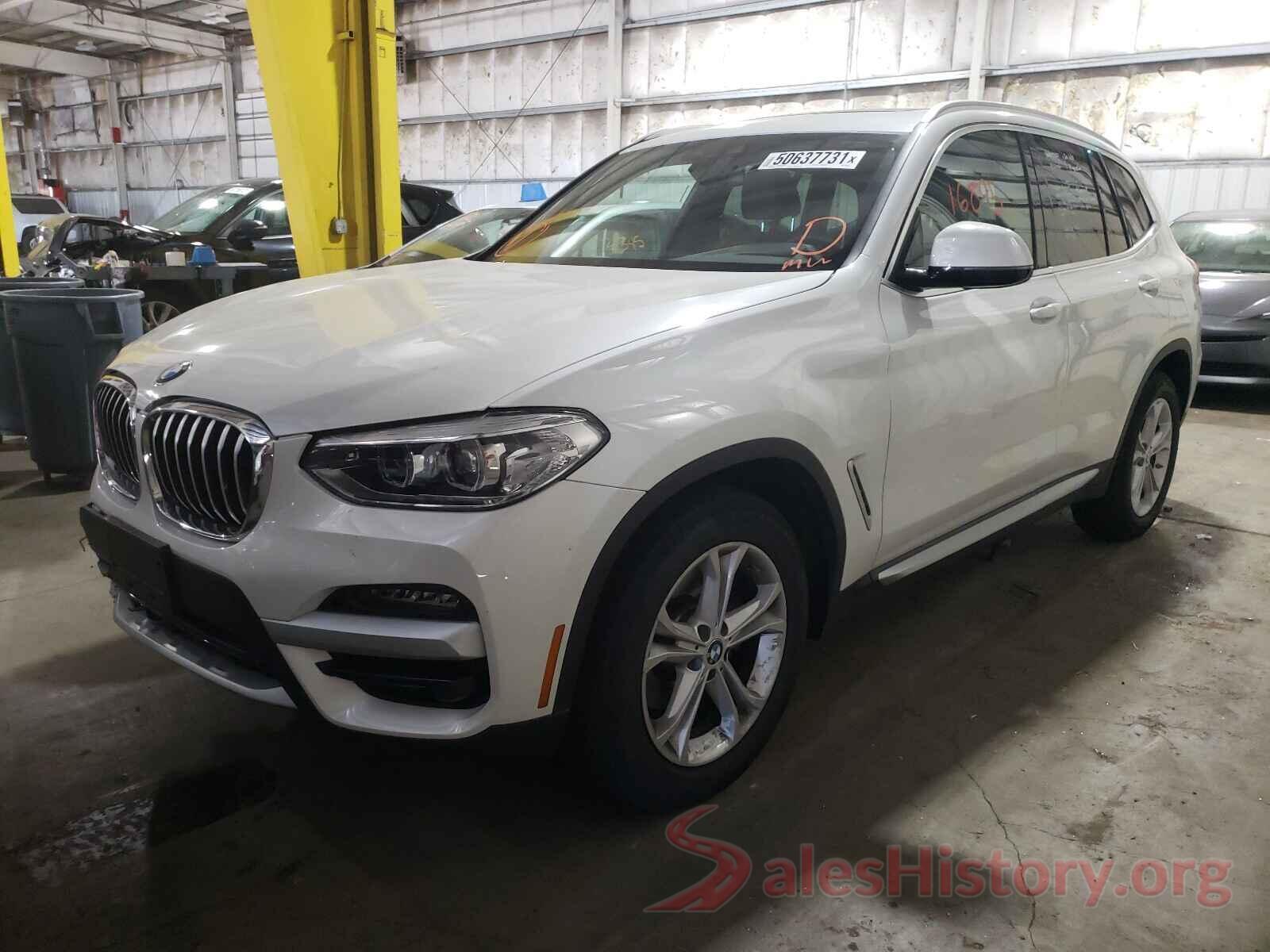 5UXTY5C09LLT32342 2020 BMW X3