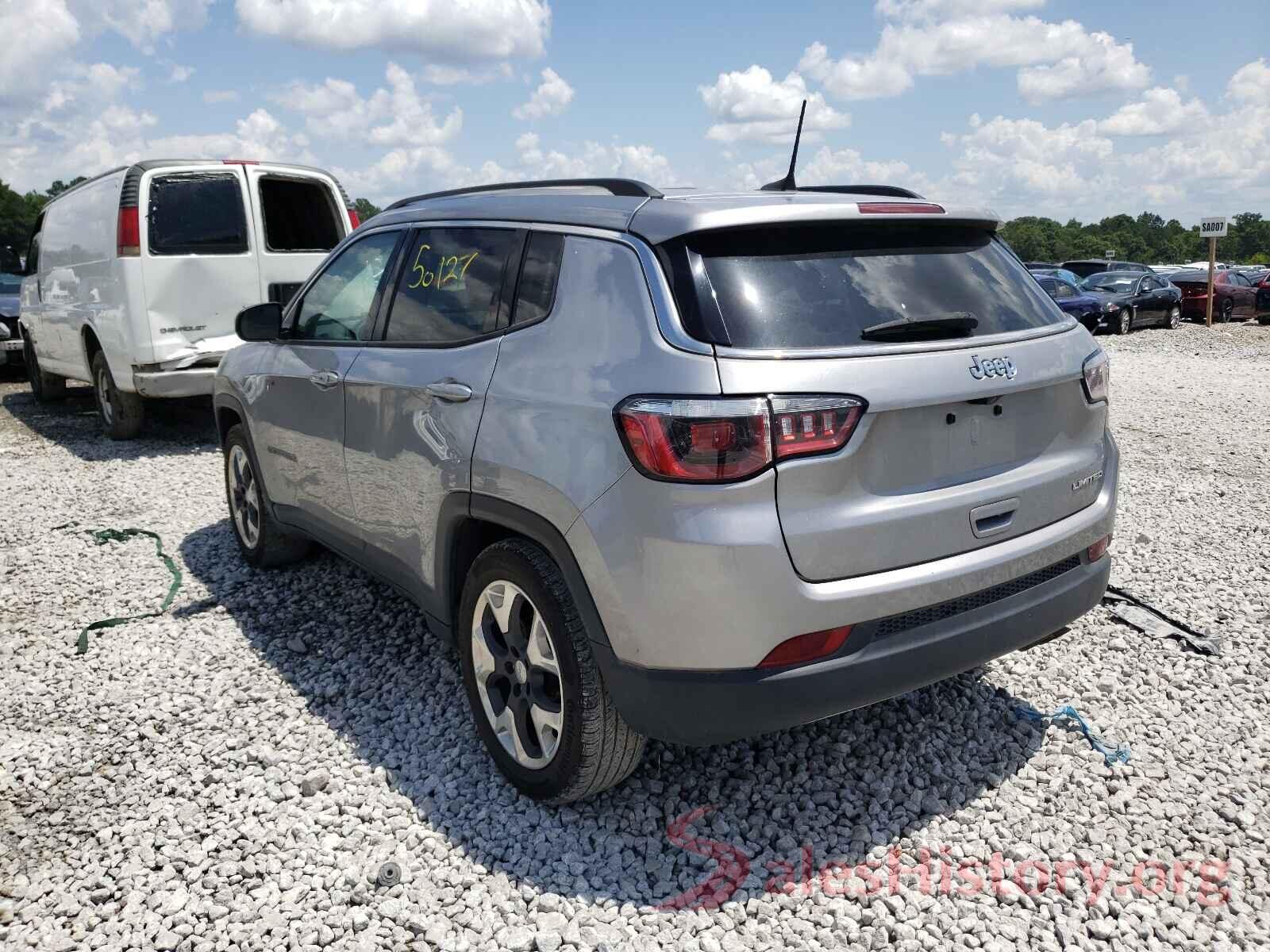 3C4NJCCB2KT664114 2019 JEEP COMPASS