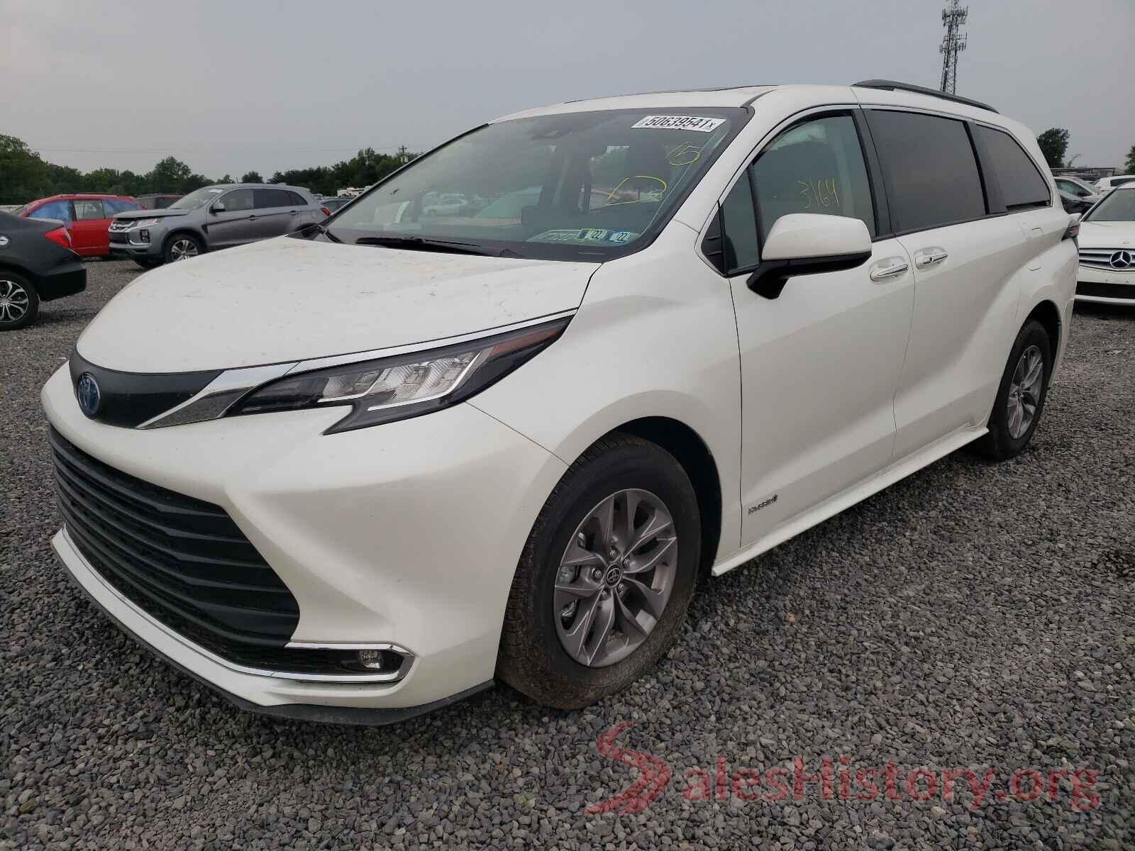 5TDJSKFC8MS023721 2021 TOYOTA SIENNA