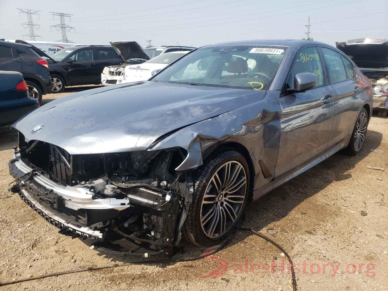 WBAJE7C57KWW10285 2019 BMW 5 SERIES