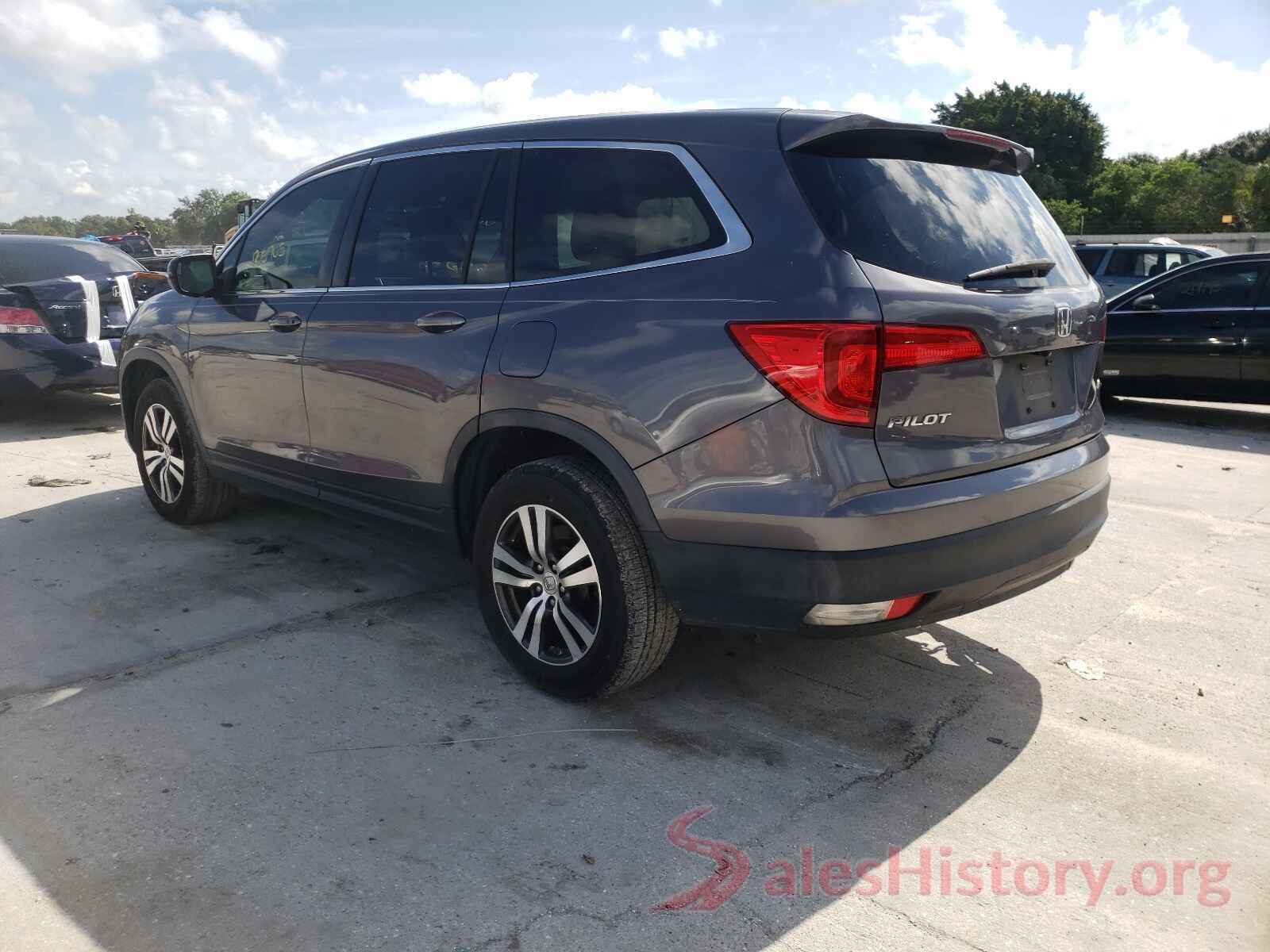 5FNYF6H75GB096953 2016 HONDA PILOT