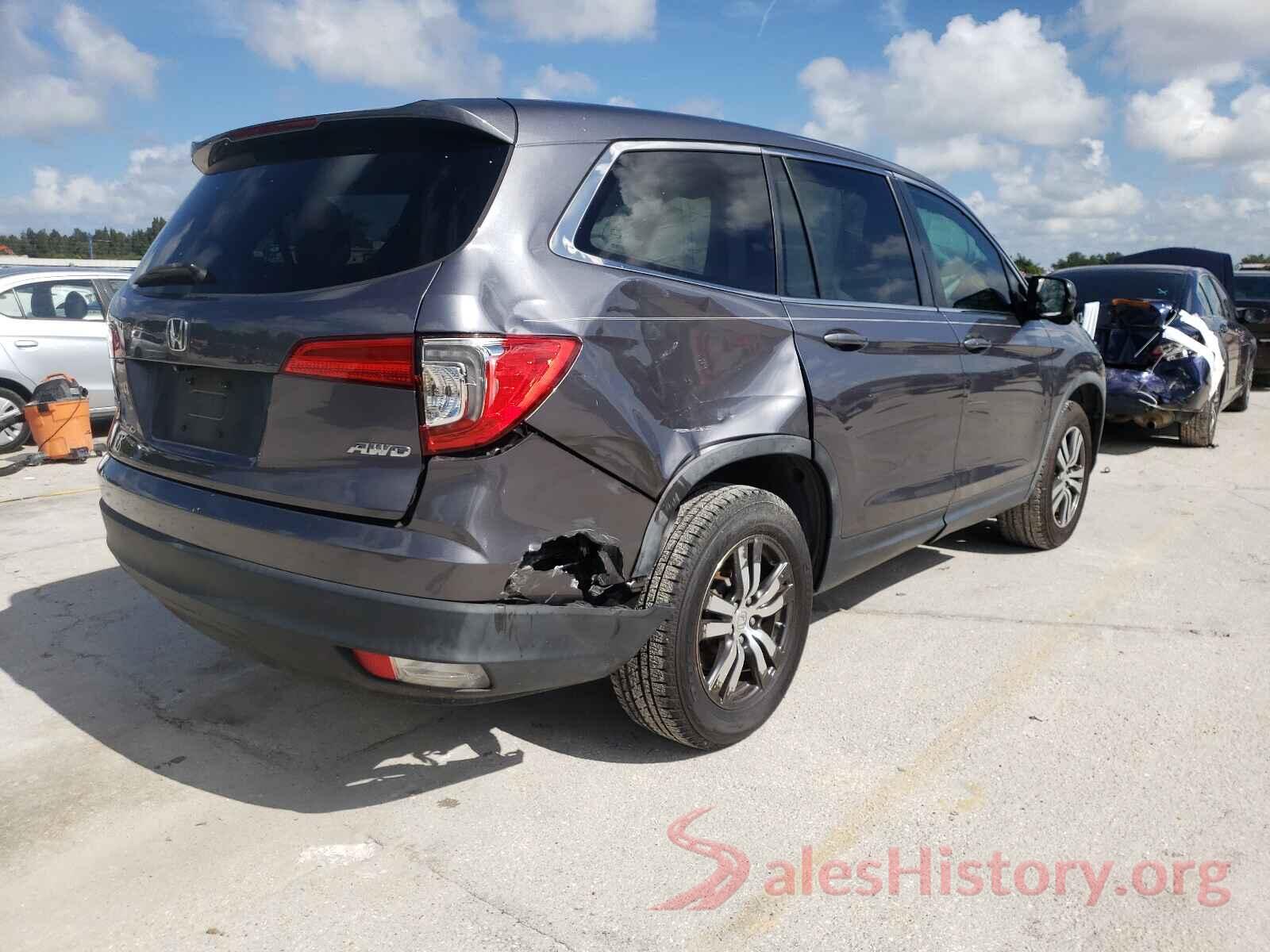 5FNYF6H75GB096953 2016 HONDA PILOT