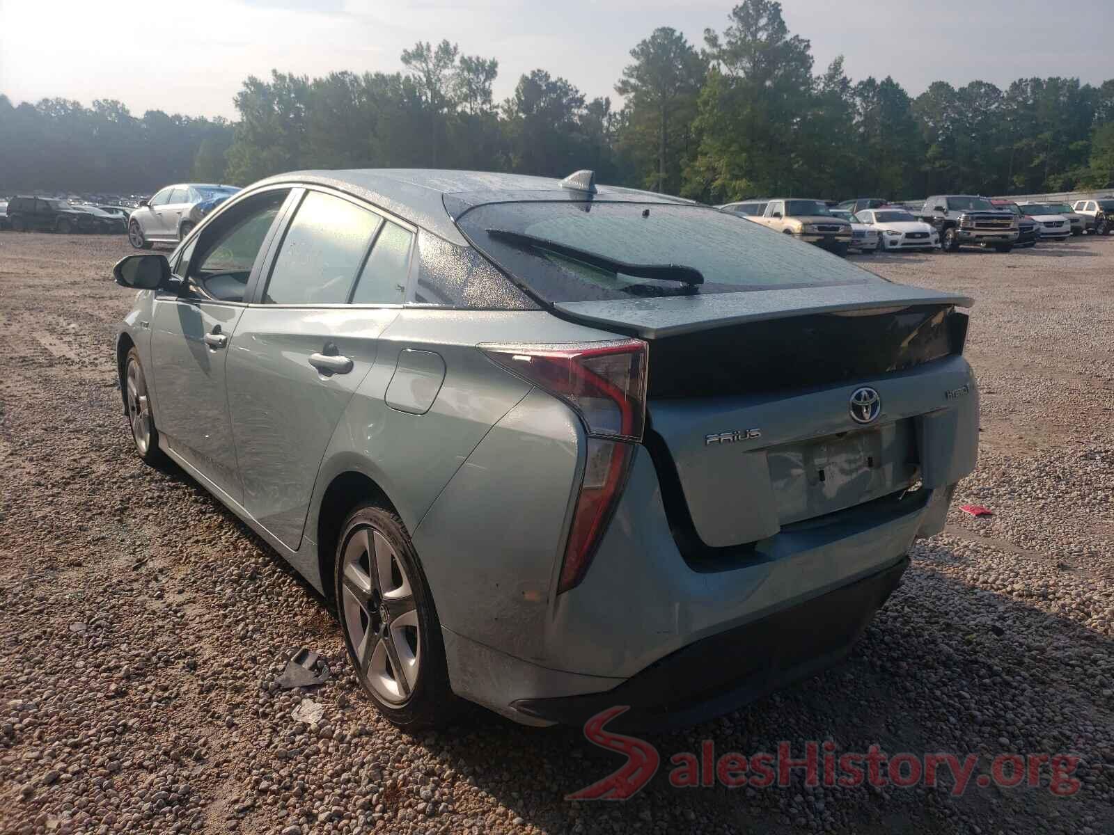 JTDKARFU9G3010815 2016 TOYOTA PRIUS