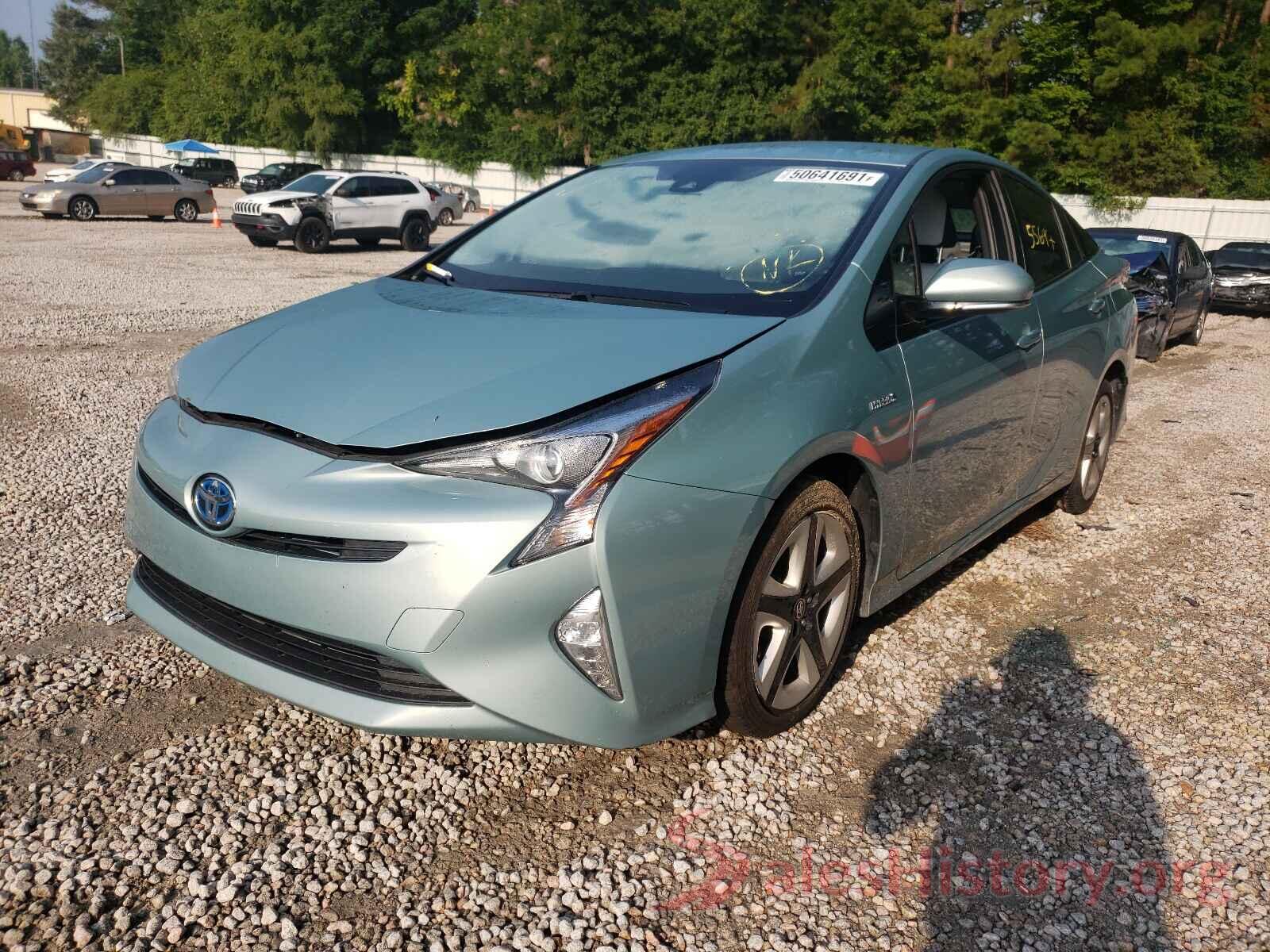 JTDKARFU9G3010815 2016 TOYOTA PRIUS