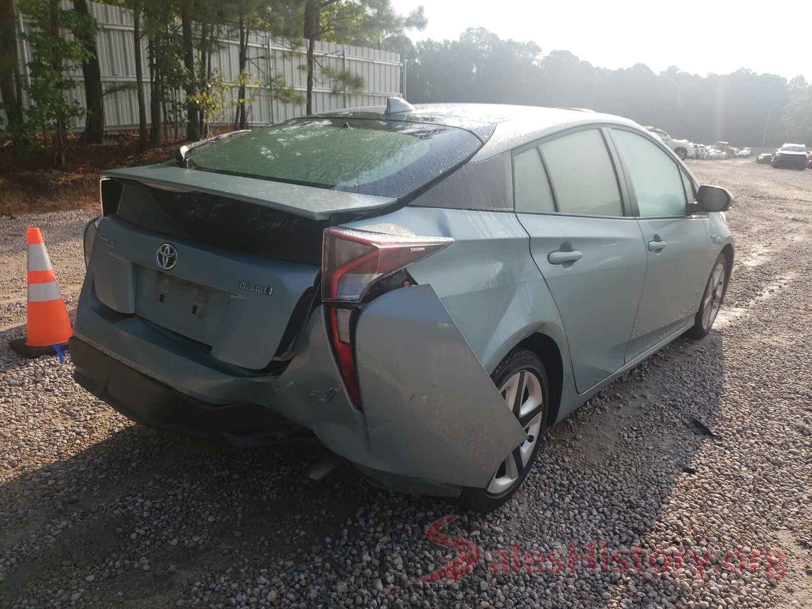 JTDKARFU9G3010815 2016 TOYOTA PRIUS