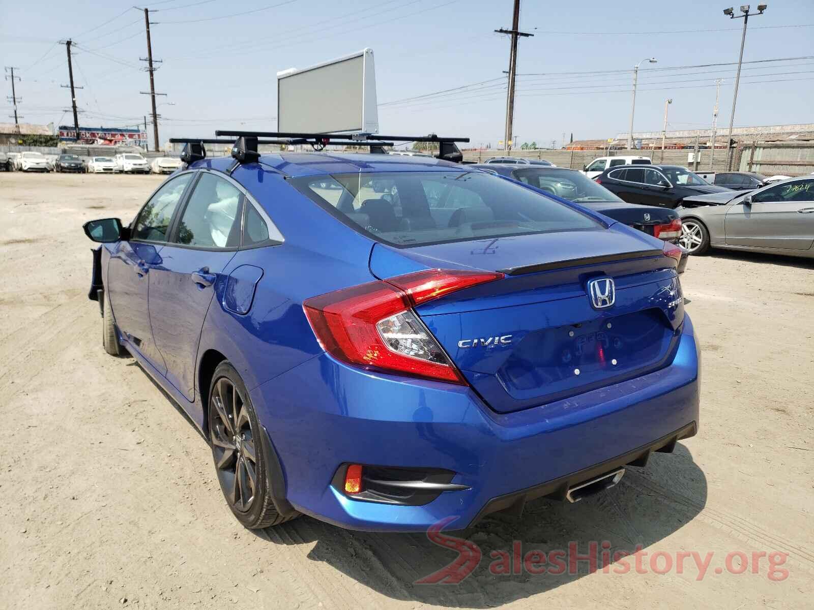 2HGFC2F80KH533864 2019 HONDA CIVIC