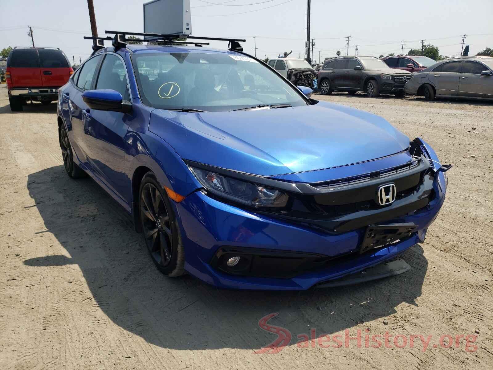 2HGFC2F80KH533864 2019 HONDA CIVIC