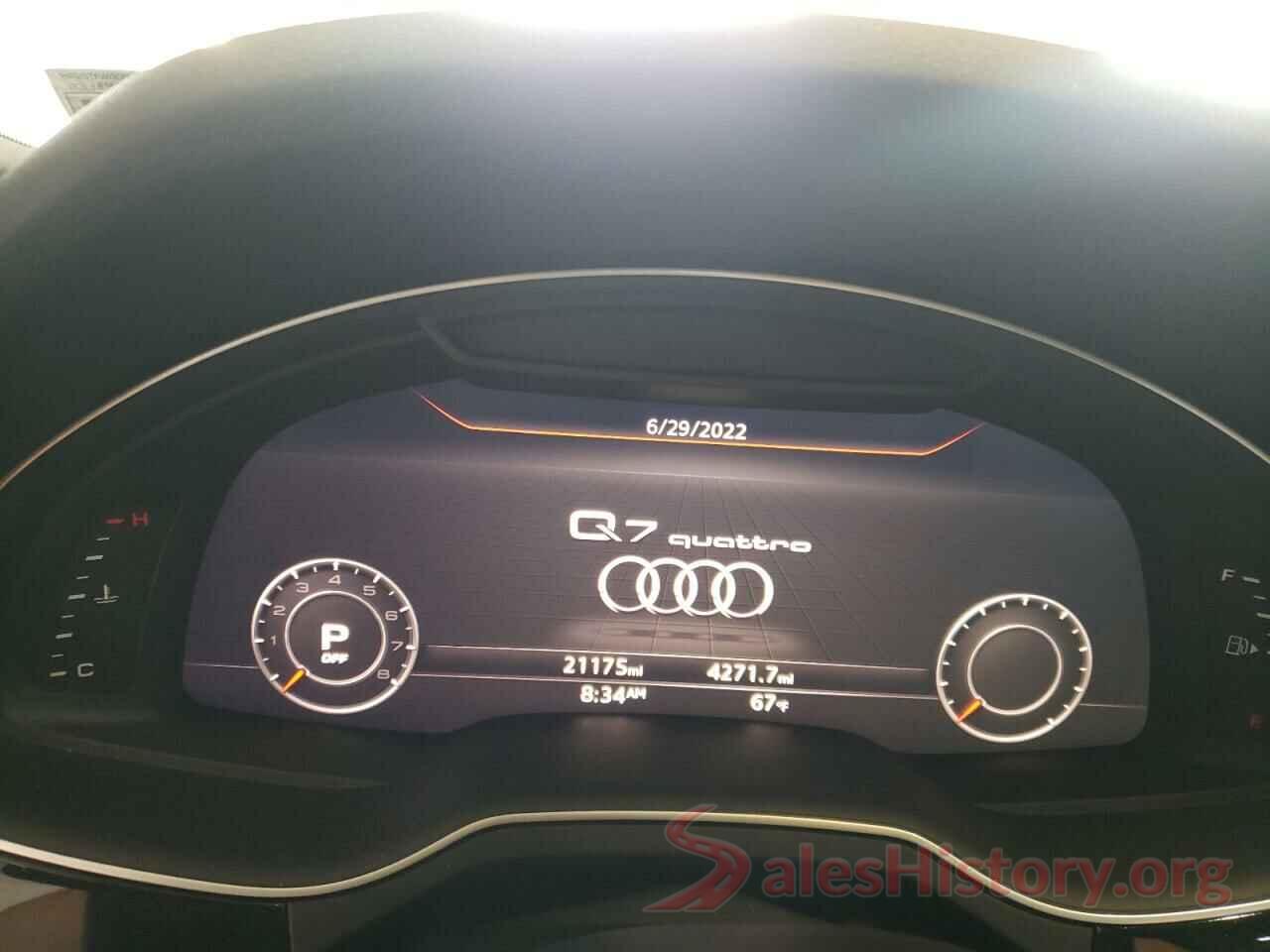 WA1VAAF76KD039923 2019 AUDI Q7