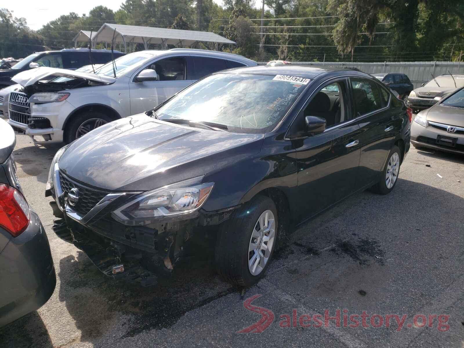 3N1AB7AP8KY242114 2019 NISSAN SENTRA