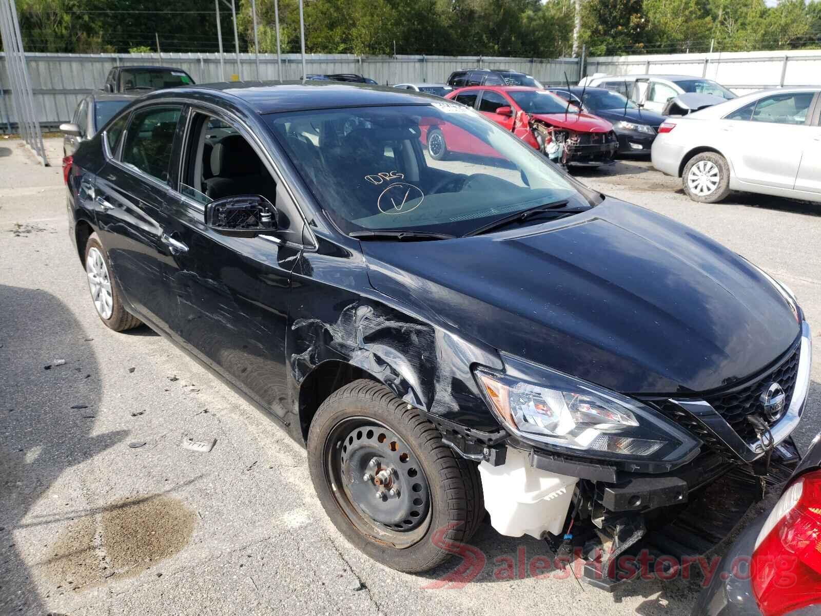 3N1AB7AP8KY242114 2019 NISSAN SENTRA