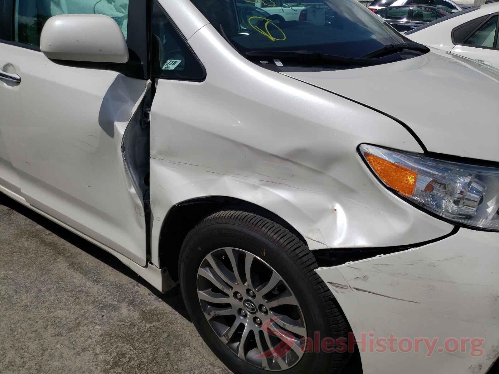 5TDYZ3DC7KS975772 2019 TOYOTA SIENNA