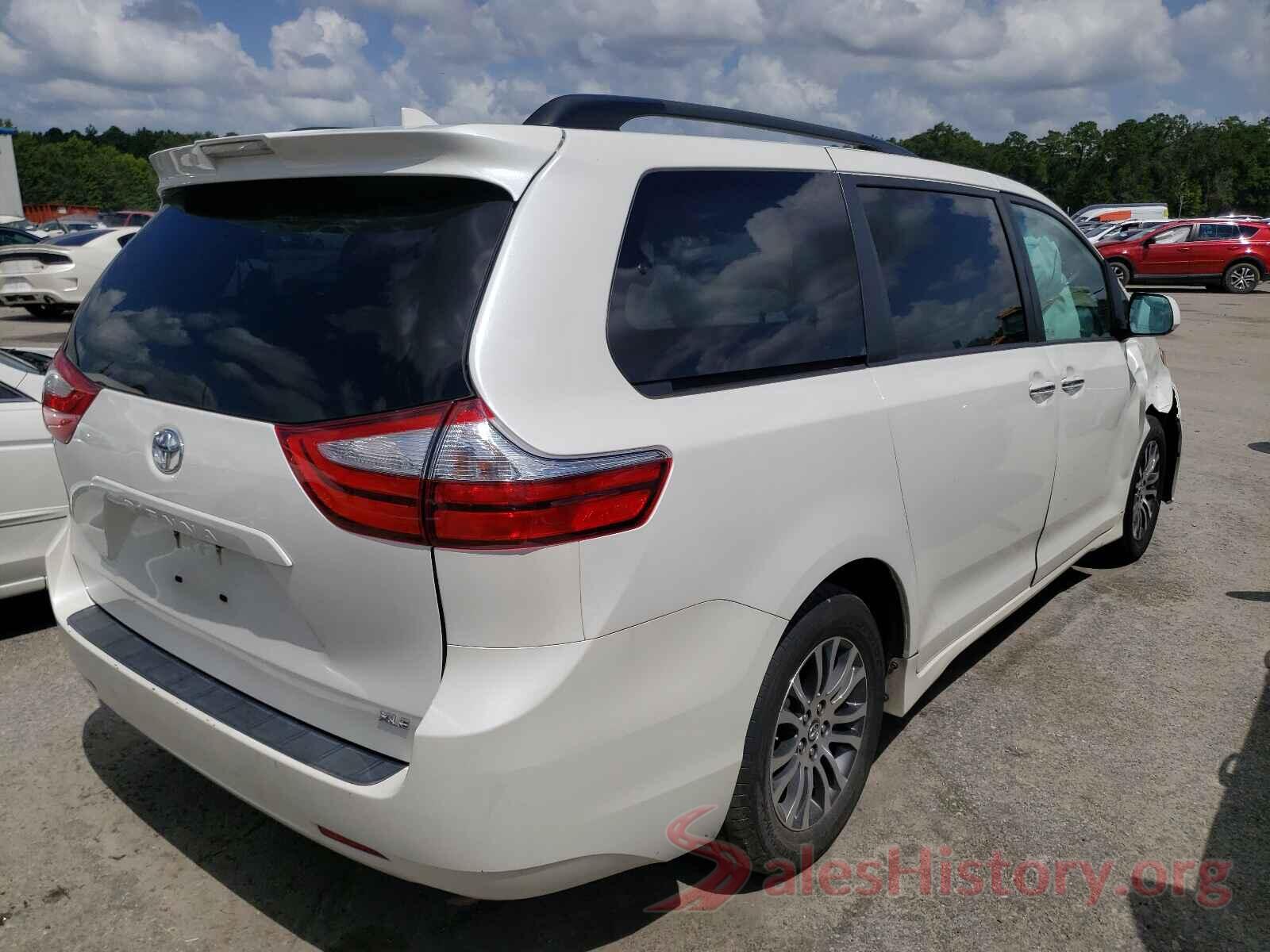 5TDYZ3DC7KS975772 2019 TOYOTA SIENNA