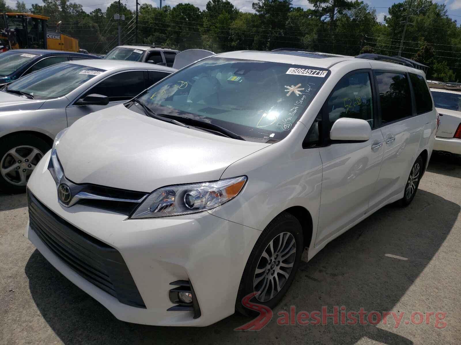 5TDYZ3DC7KS975772 2019 TOYOTA SIENNA