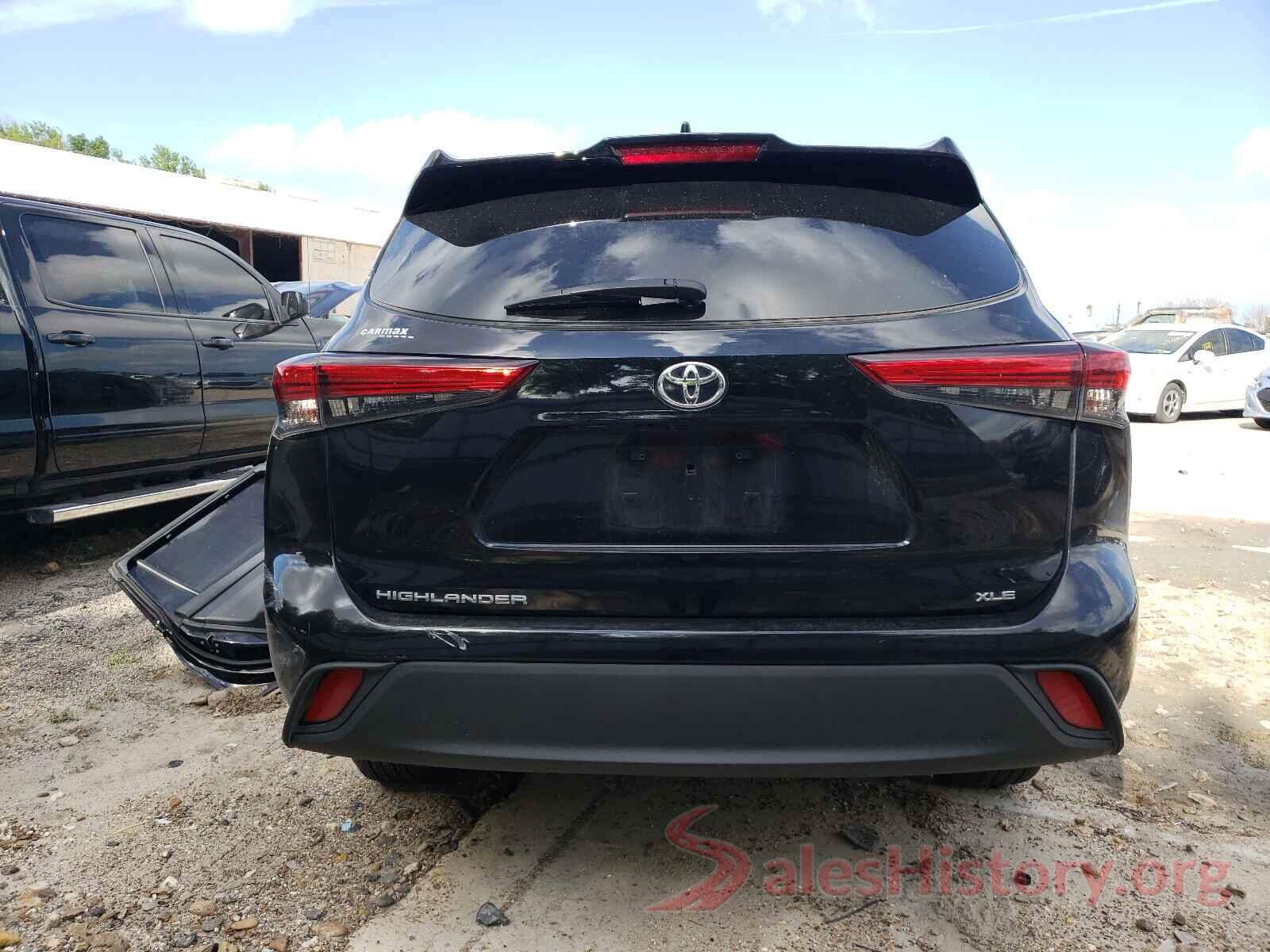 5TDGZRAH1LS502708 2020 TOYOTA HIGHLANDER