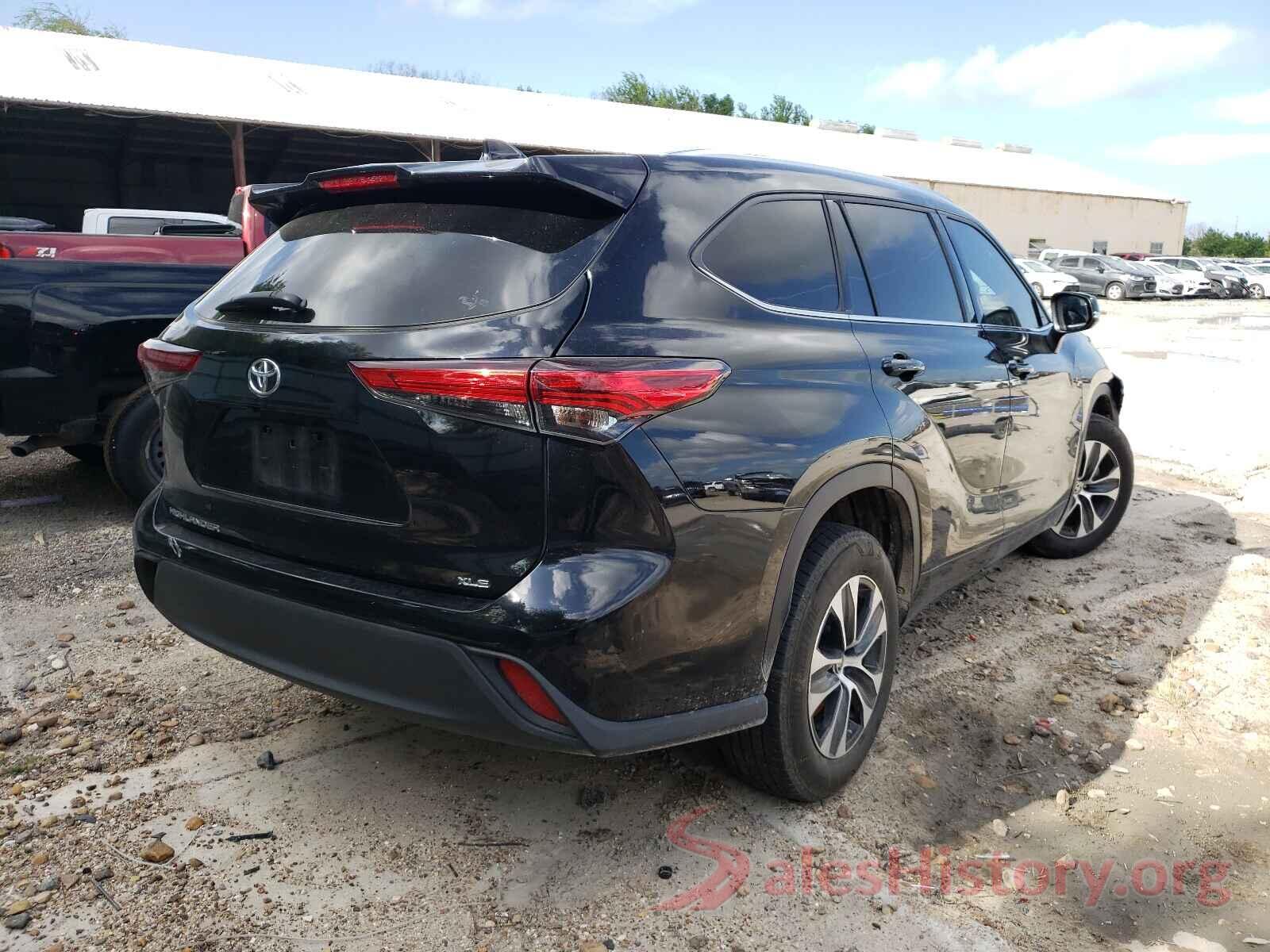 5TDGZRAH1LS502708 2020 TOYOTA HIGHLANDER