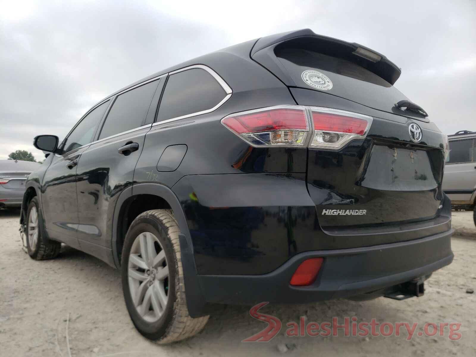 5TDBKRFH4GS268612 2016 TOYOTA HIGHLANDER