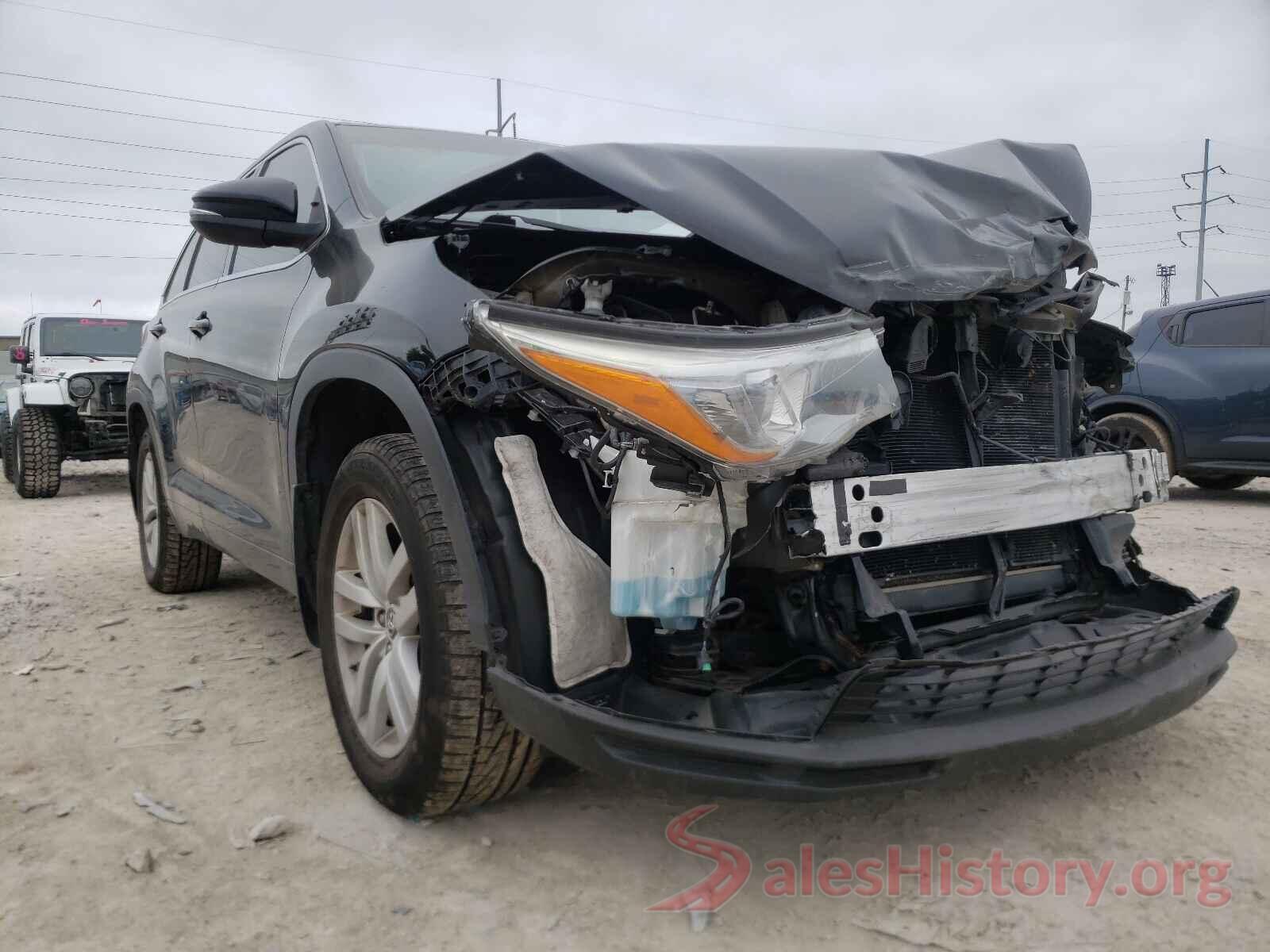 5TDBKRFH4GS268612 2016 TOYOTA HIGHLANDER