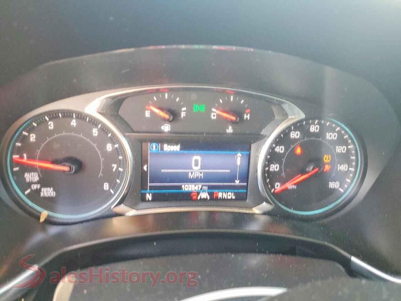 2020 CHEVROLET EQUINOX VIN 3GNAXKEV7LS636872, interior center console