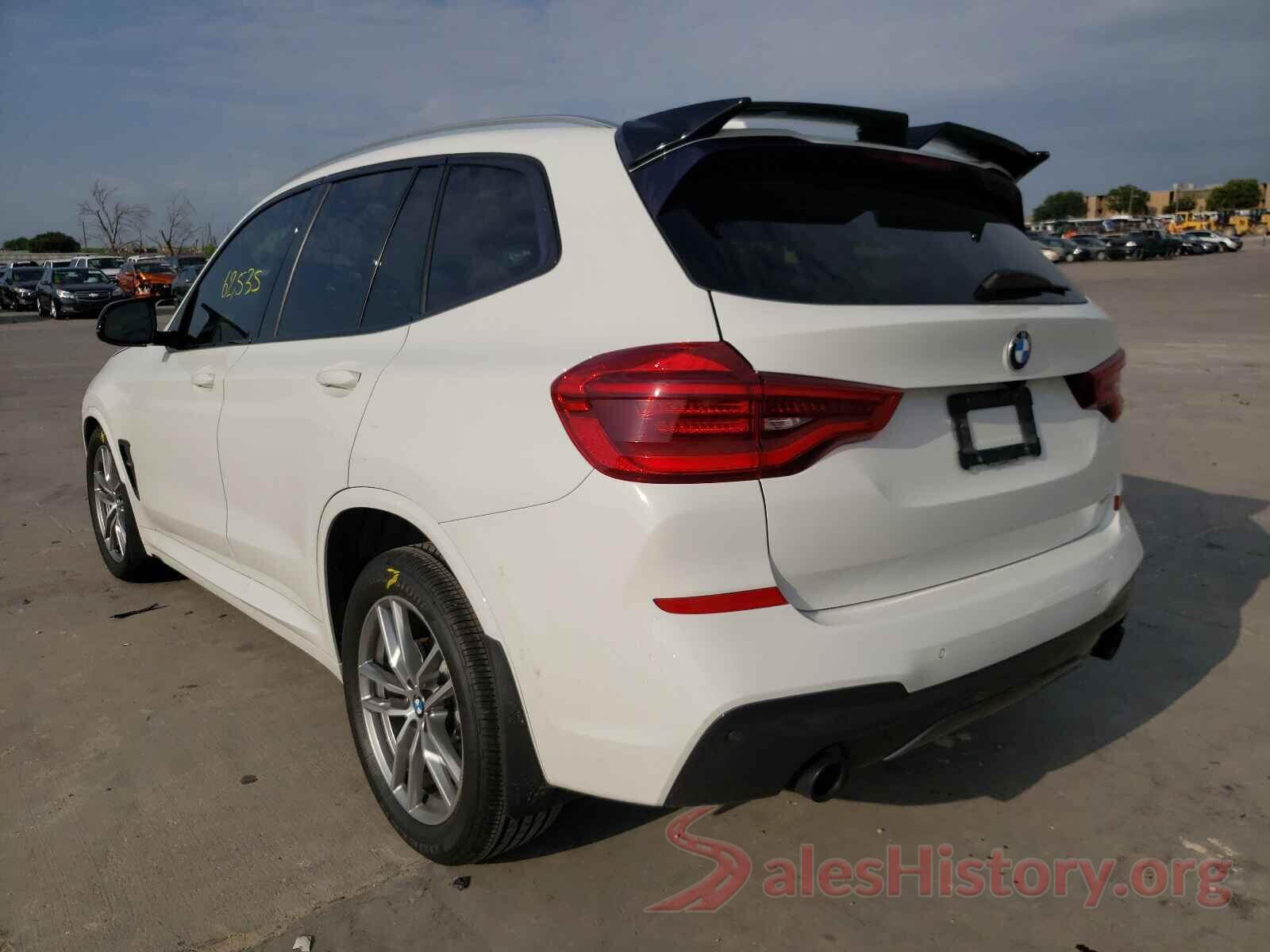 5UXTR7C54KLE93672 2019 BMW X3