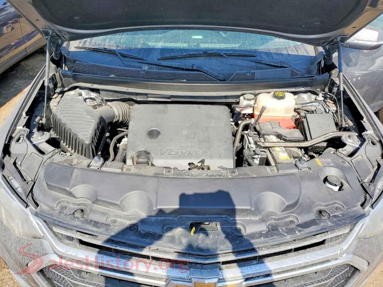 2021 CHEVROLET TRAVERSE VIN 1GNEVGKW2MJ132122, VIN plate