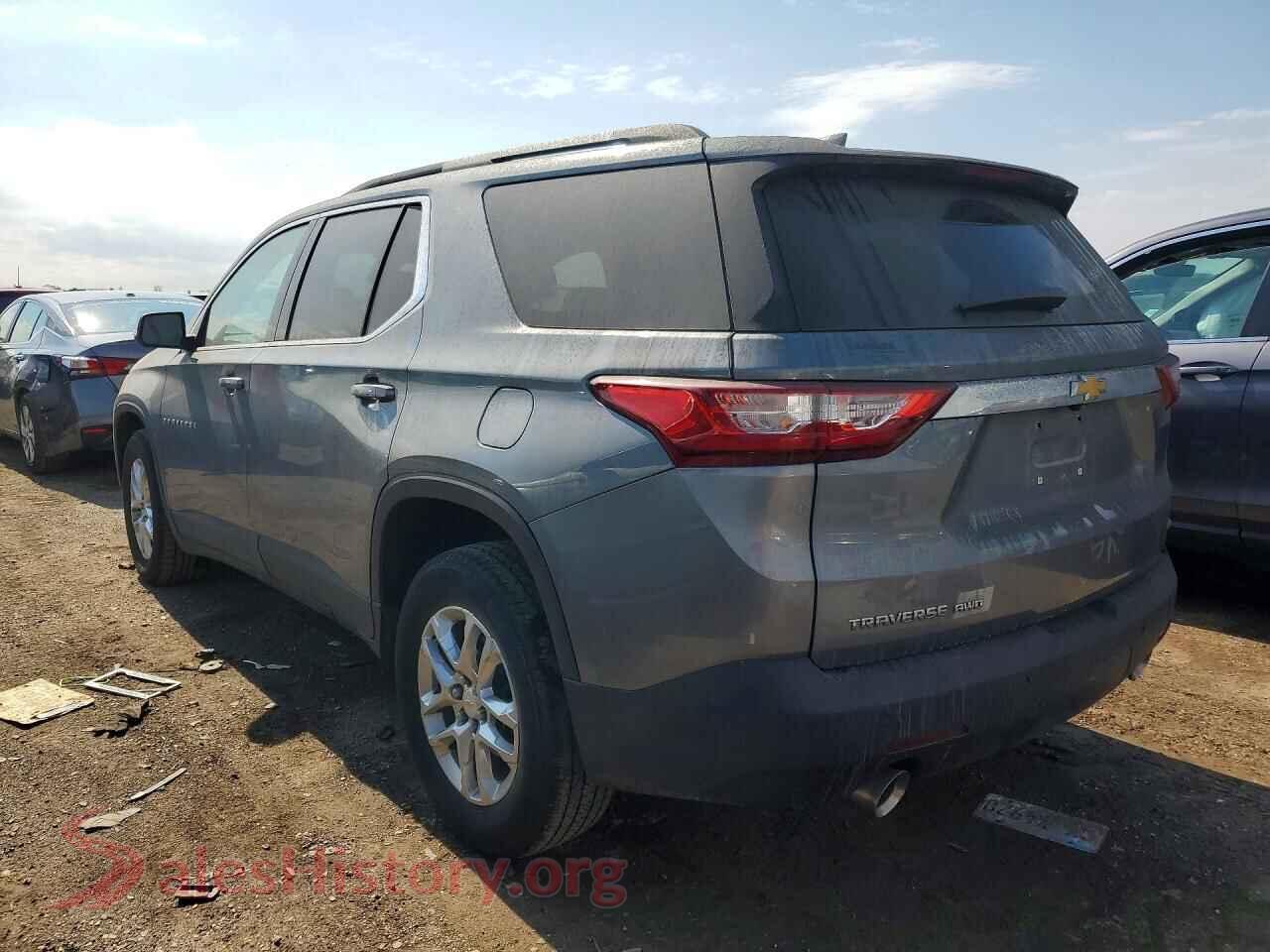2021 CHEVROLET TRAVERSE VIN 1GNEVGKW2MJ132122, front view
