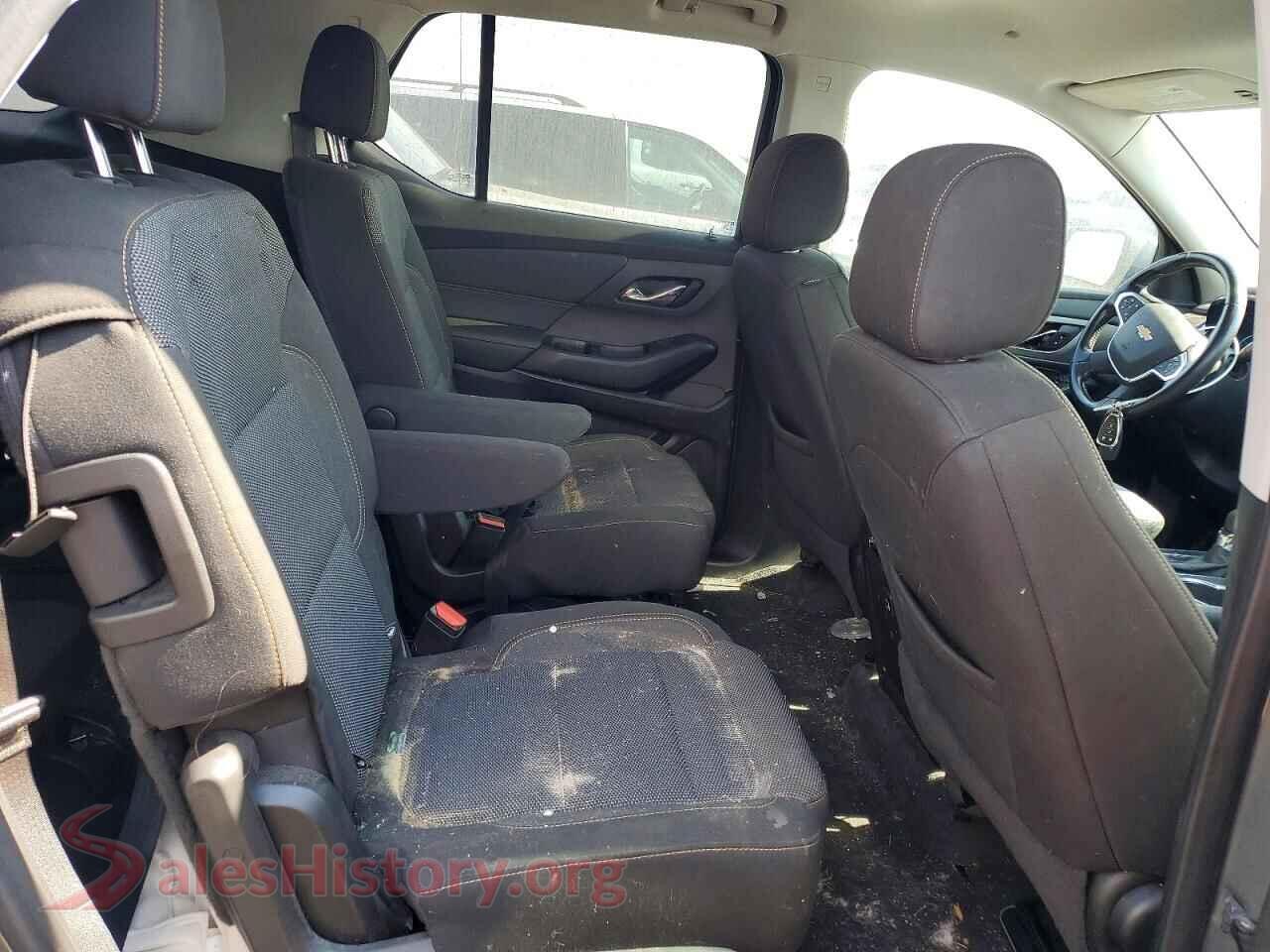 2021 CHEVROLET TRAVERSE VIN 1GNEVGKW2MJ132122, odometer mileage