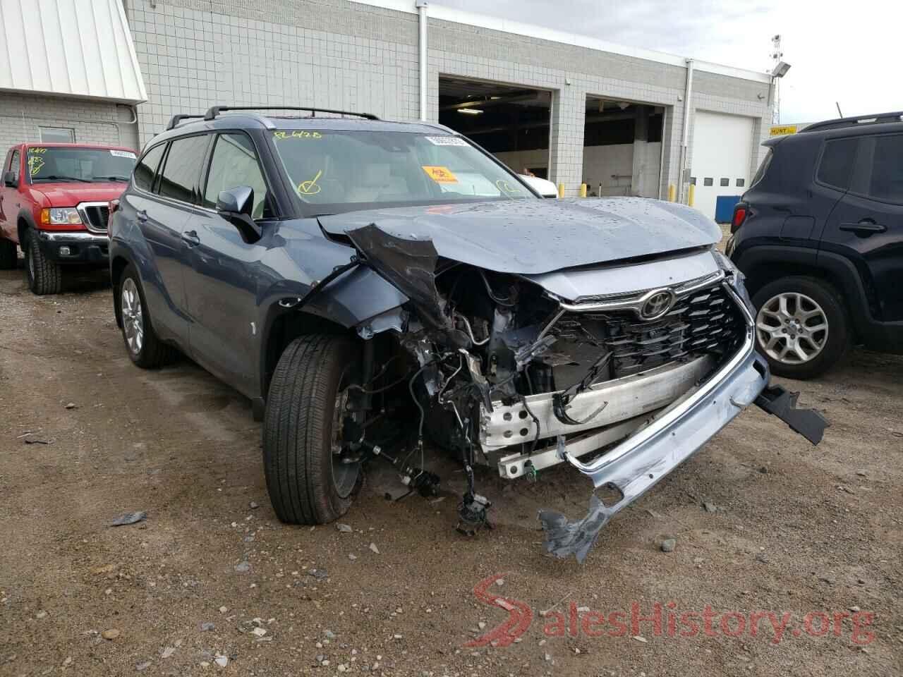 5TDDZRBH5MS122029 2021 TOYOTA HIGHLANDER