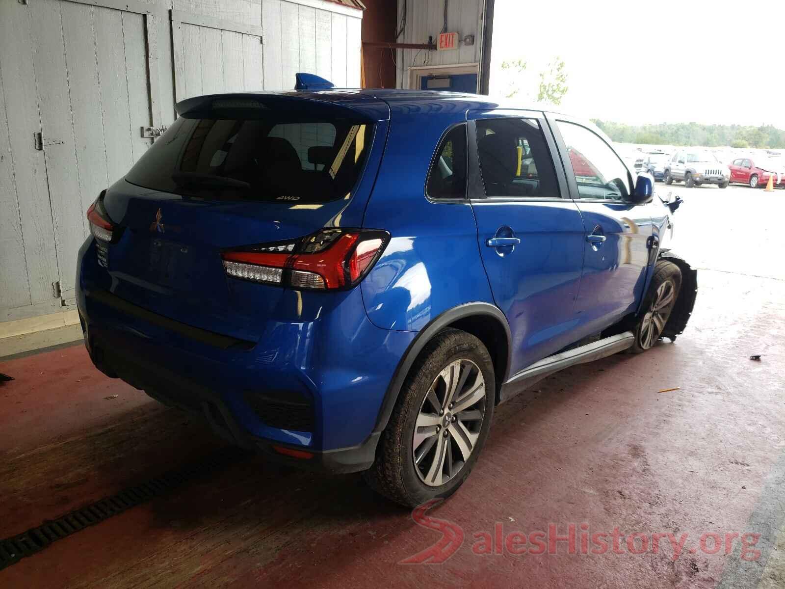 JA4ARUAU2MU008127 2021 MITSUBISHI OUTLANDER